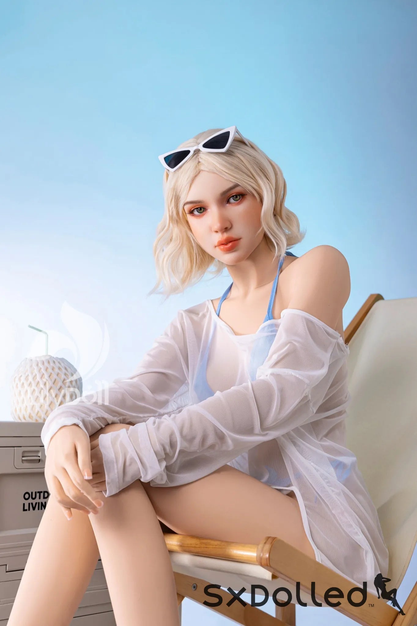 Ivy A (C-Cup) (166cm) | Short Blonde Hair Sex Doll | Lily Doll C-Cup / 166cm / Blonde Sex Doll