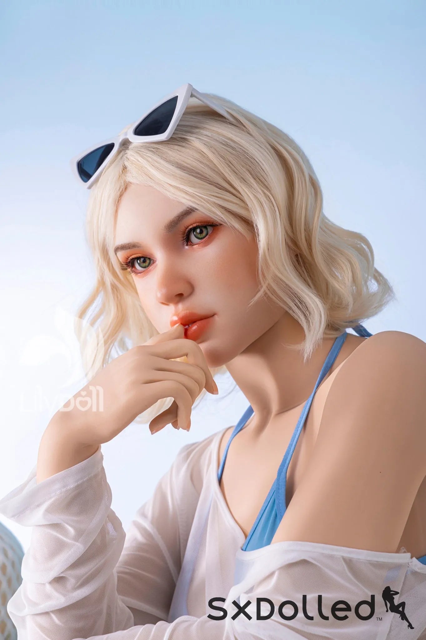 Ivy A (C-Cup) (166cm) | Short Blonde Hair Sex Doll | Lily Doll C-Cup / 166cm / Blonde Sex Doll