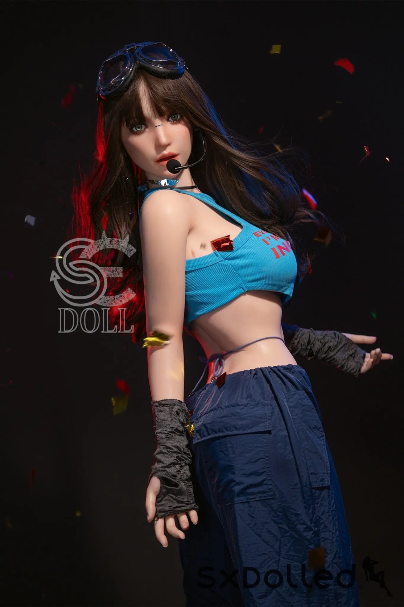 Jenny.A (E Cup) (167cm) | Caucasian Pop Star Sex Doll | SE Doll E Cup / 167cm / Brunette Sex Doll