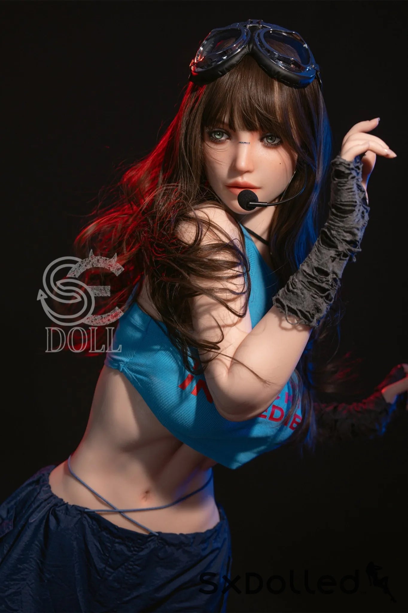 Jenny.A (E Cup) (167cm) | Caucasian Pop Star Sex Doll | SE Doll E Cup / 167cm / Brunette Sex Doll