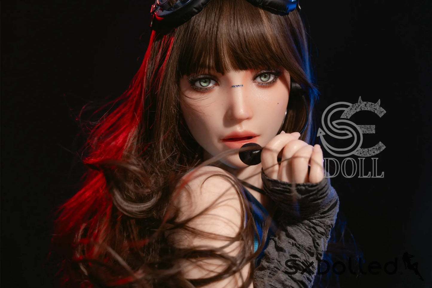Jenny.A (E Cup) (167cm) | Caucasian Pop Star Sex Doll | SE Doll E Cup / 167cm / Brunette Sex Doll