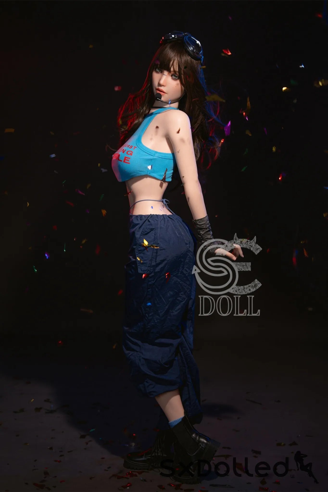 Jenny.A (E Cup) (167cm) | Caucasian Pop Star Sex Doll | SE Doll E Cup / 167cm / Brunette Sex Doll