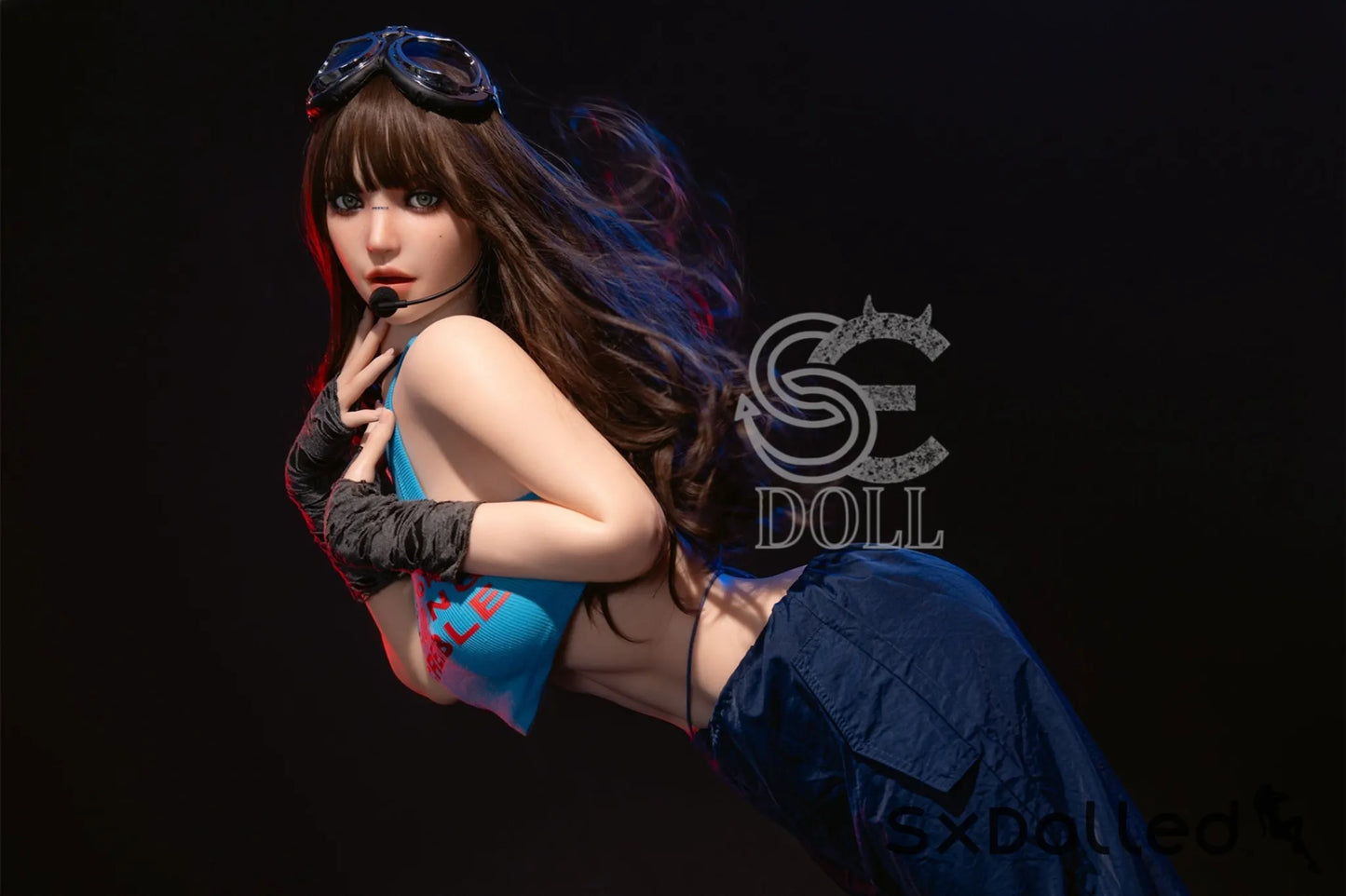 Jenny.A (E Cup) (167cm) | Caucasian Pop Star Sex Doll | SE Doll E Cup / 167cm / Brunette Sex Doll