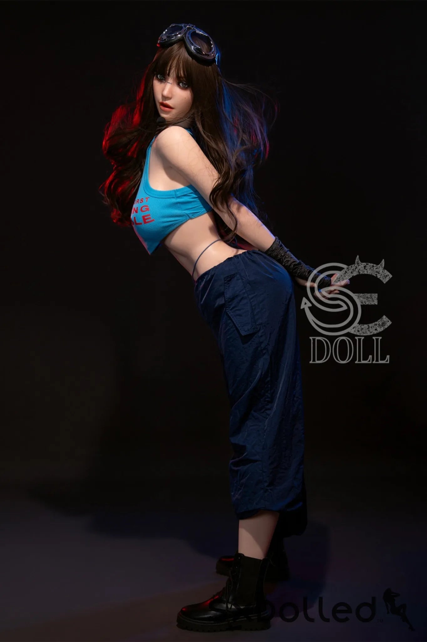 Jenny.A (E Cup) (167cm) | Caucasian Pop Star Sex Doll | SE Doll E Cup / 167cm / Brunette Sex Doll