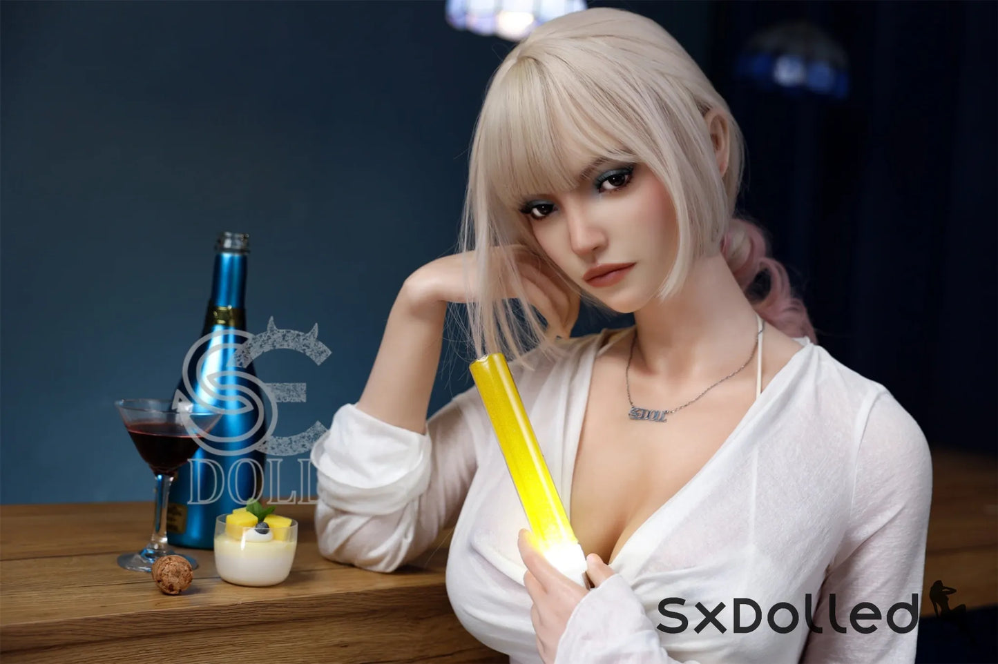 Jenny.M (E Cup) (167cm) | Serious Caucasian Sex Doll | SE Doll E Cup / 167cm / Blonde Sex Doll