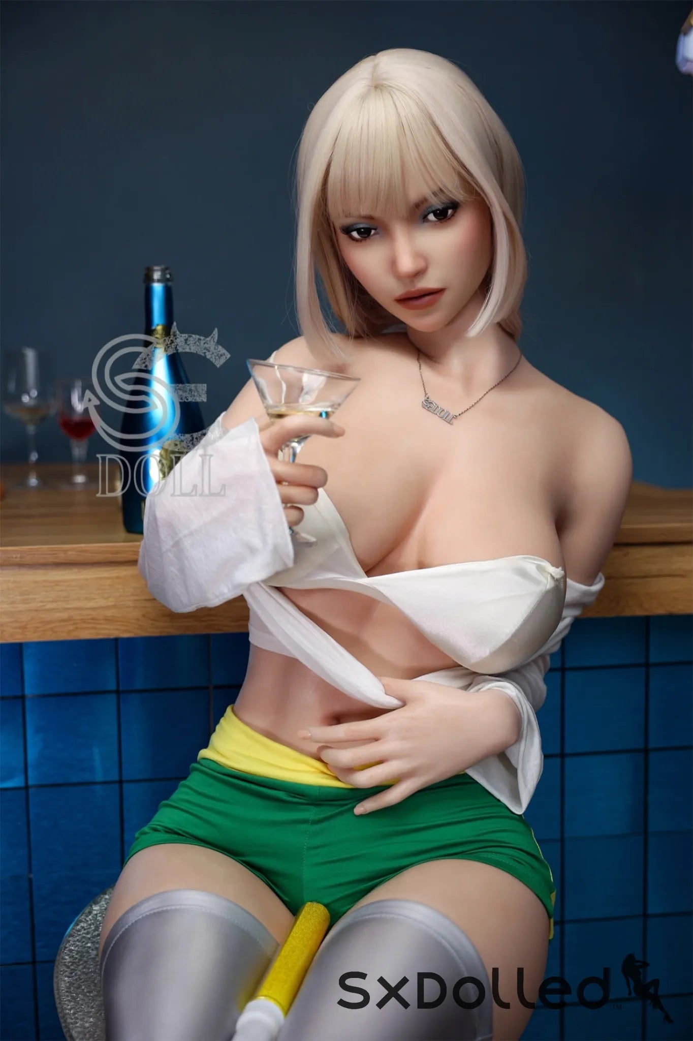Jenny.M (E Cup) (167cm) | Serious Caucasian Sex Doll | SE Doll E Cup / 167cm / Blonde Sex Doll