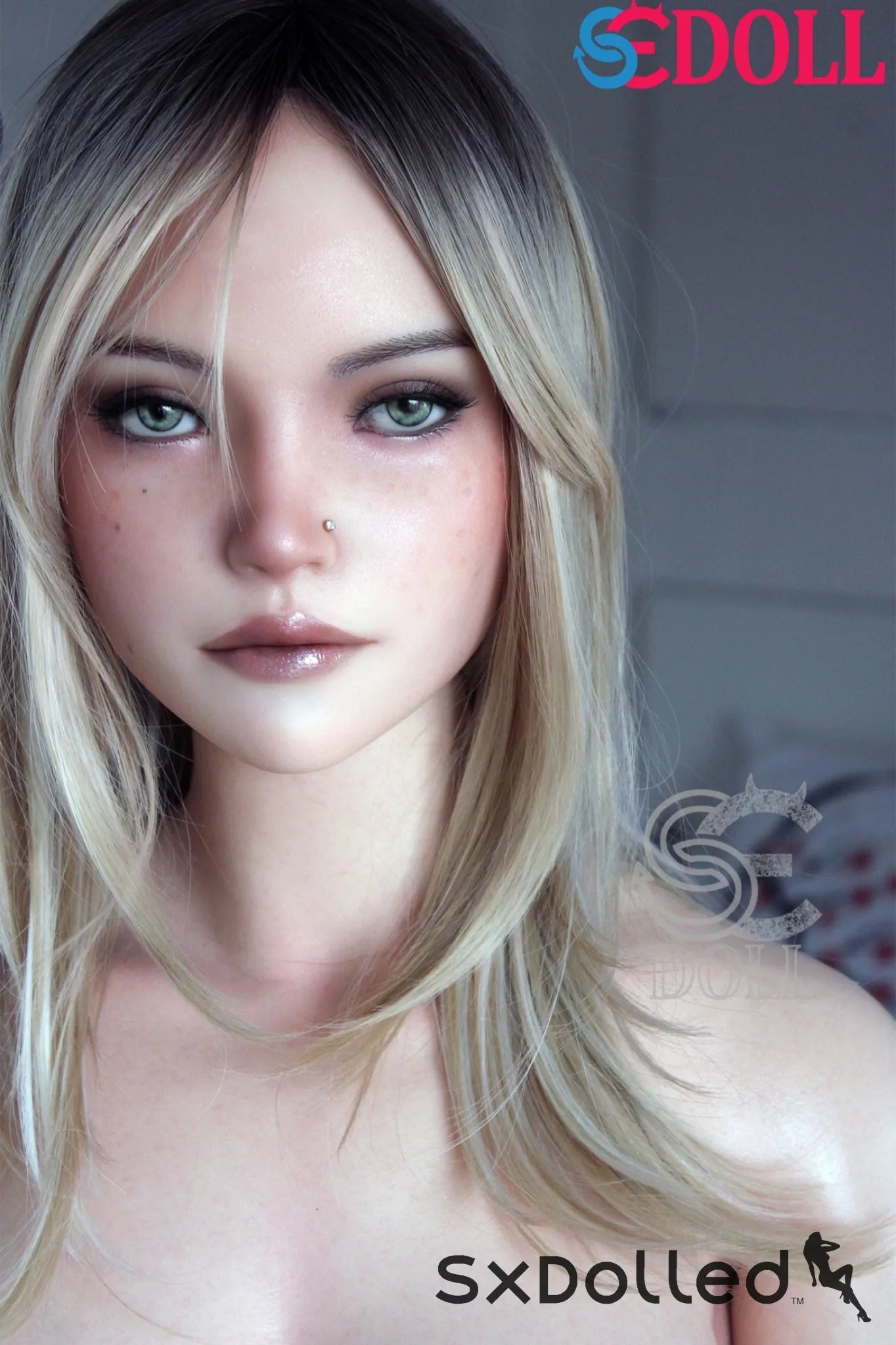 Jenny.N (E Cup) (167cm) | Caucasian Sex Doll with Freckles| SE Doll E Cup / 167cm / Ombre Sex Doll