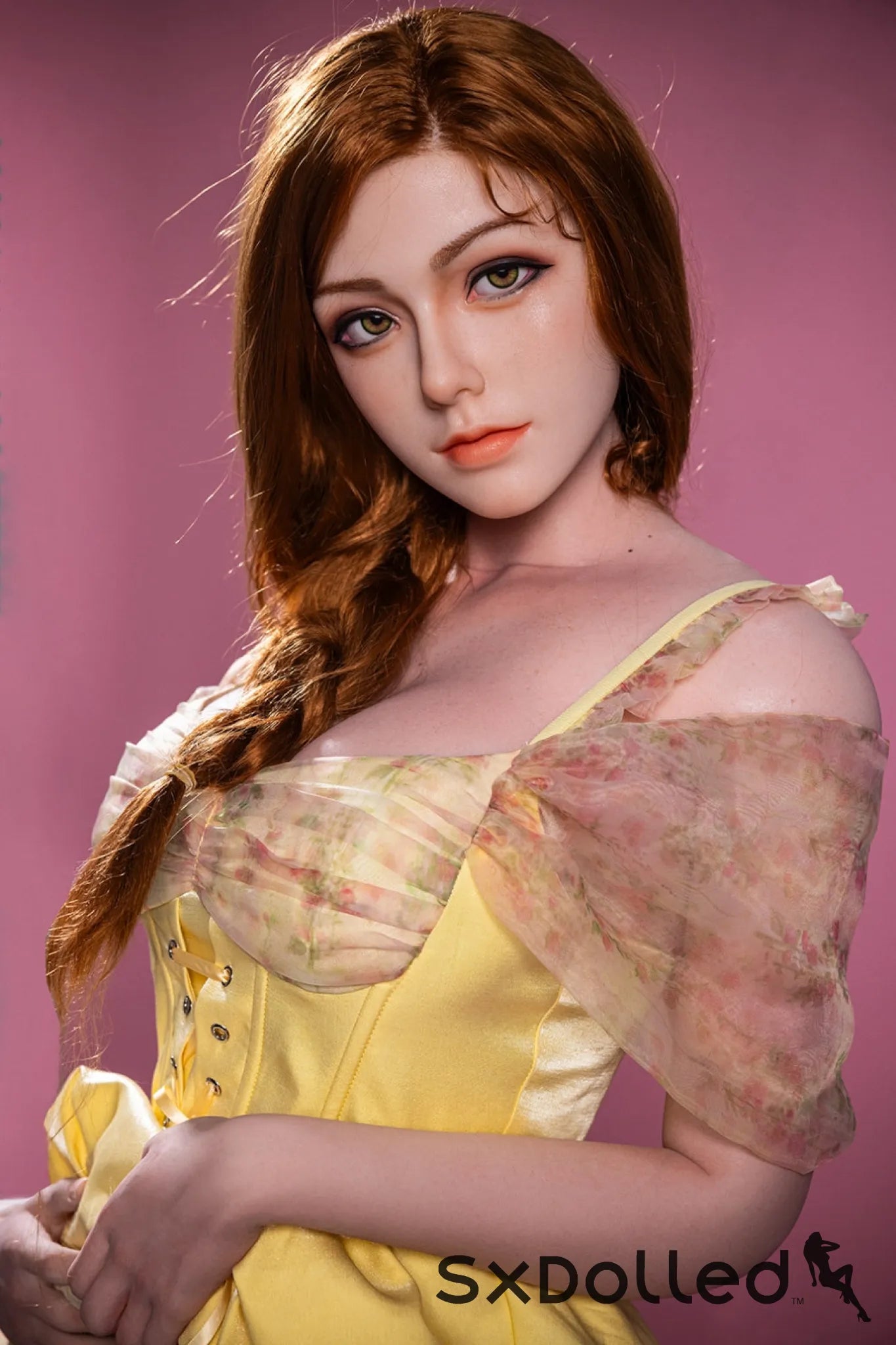 Julie A (F-Cup) (172cm) | Brunette Silicone Sex Doll | Starpery F-Cup / 172cm / Brunette Sex Doll