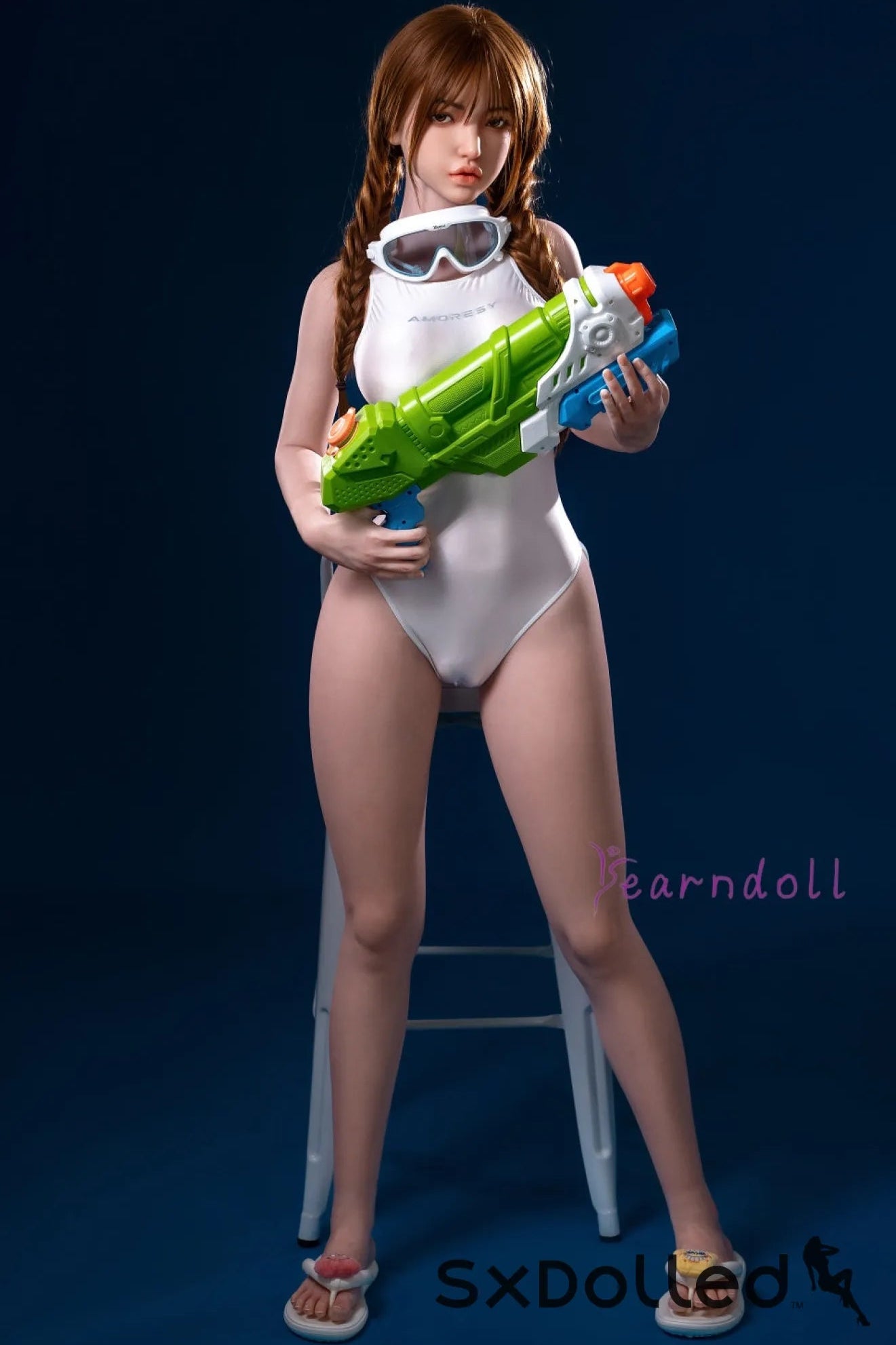 Kanya (E-Cup) (158cm) | ROS Asian Brunette Sex Doll | Yearn Doll E-Cup / 158cm / Brunette Sex Doll