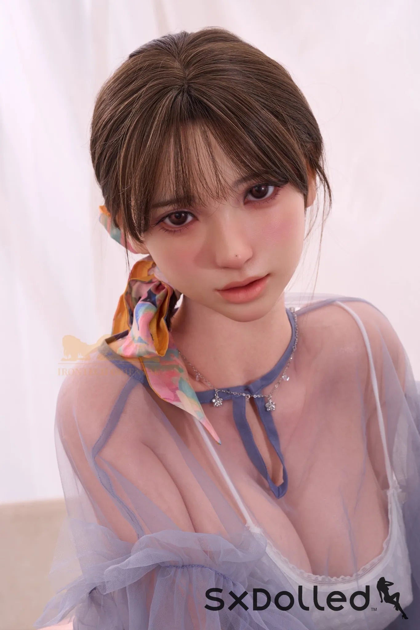 Kitty (H-Cup) (161cm) | Curvy Busty Asian Sex Doll | Irontech Doll H-Cup / 161cm / Brunette Sex Doll