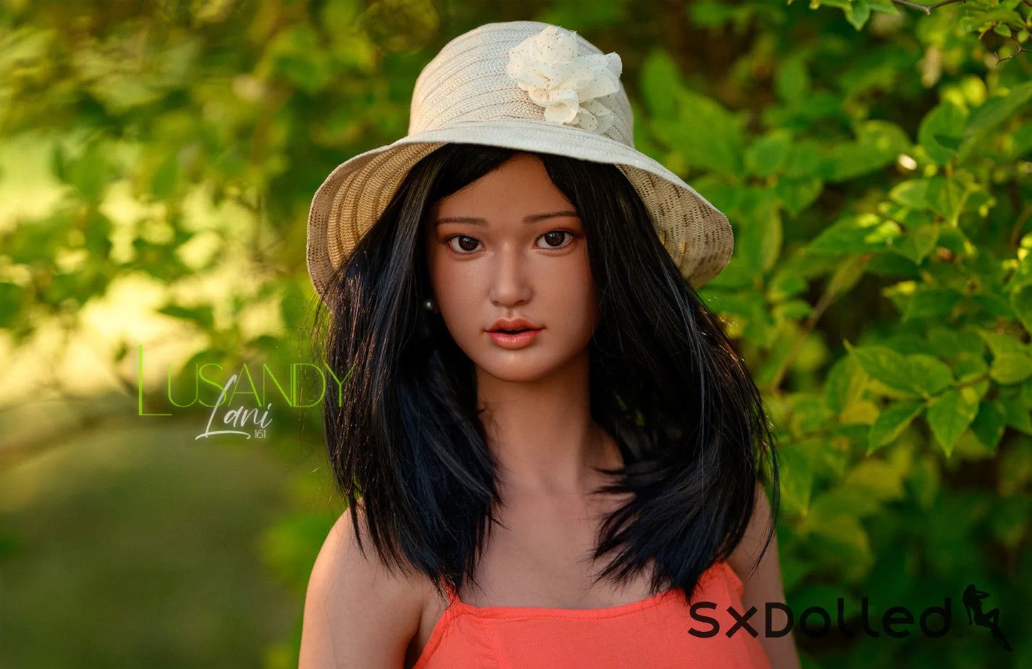 Lani (E-Cup) (161cm) | Silicone Tan Slim Asian Sex Doll | Lusandy E-Cup / 161cm / Black Sex Doll