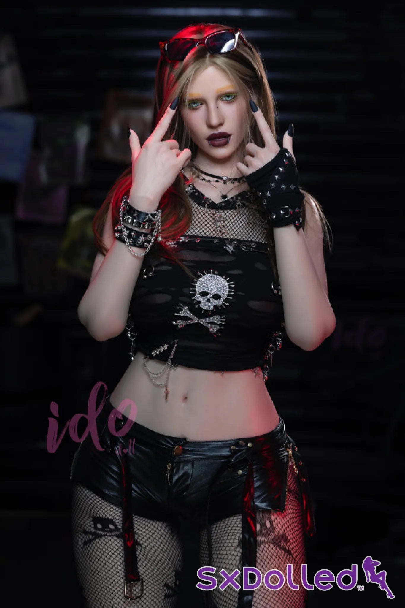 Lilith A (F-Cup) (167cm) | Thick Curvy Goth Sex Doll | IDODOLL