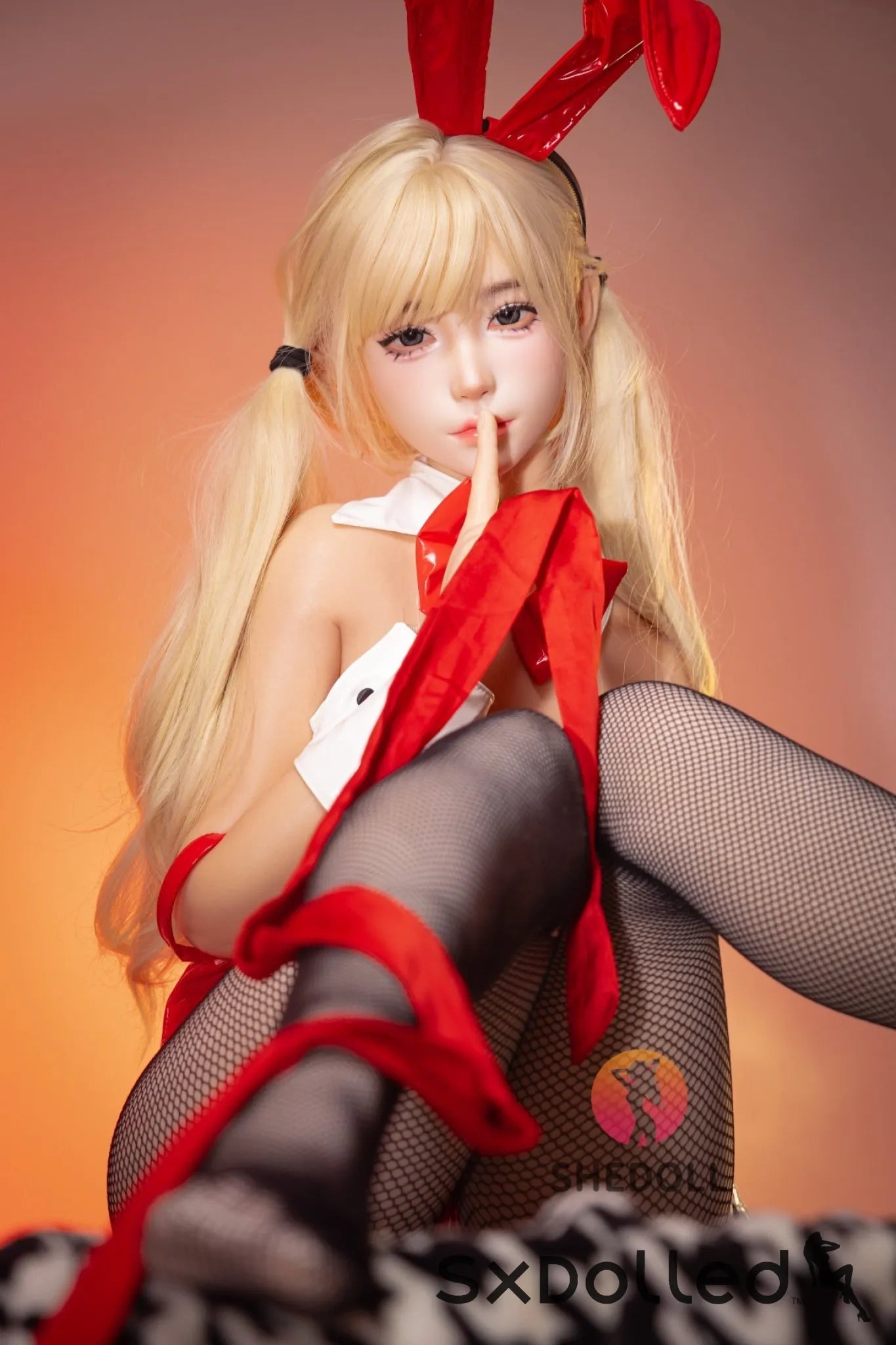 Lina D (E-Cup) (156cm) | Asian Bunny Cosplay Sex Doll | SHEDOLL E-Cup / 156cm / Blonde Sex Doll