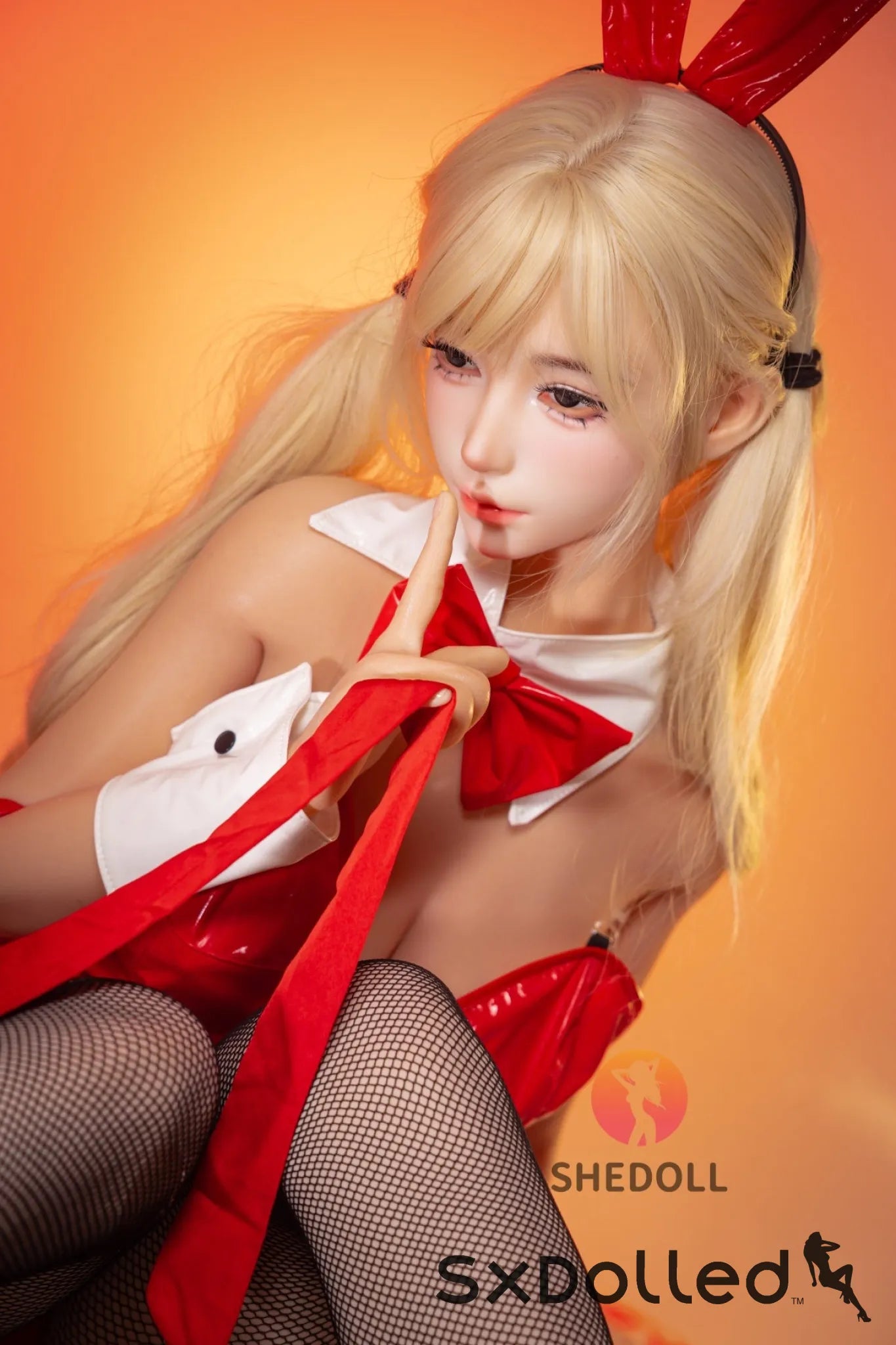 Lina D (E-Cup) (156cm) | Asian Bunny Cosplay Sex Doll | SHEDOLL E-Cup / 156cm / Blonde Sex Doll