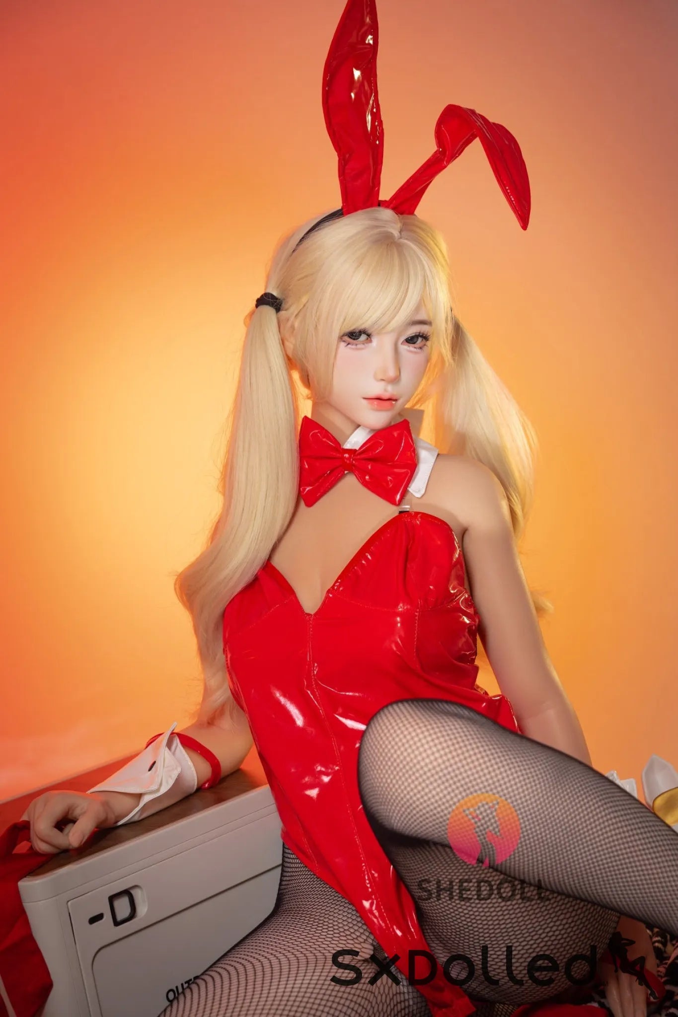 Lina D (E-Cup) (156cm) | Asian Bunny Cosplay Sex Doll | SHEDOLL E-Cup / 156cm / Blonde Sex Doll