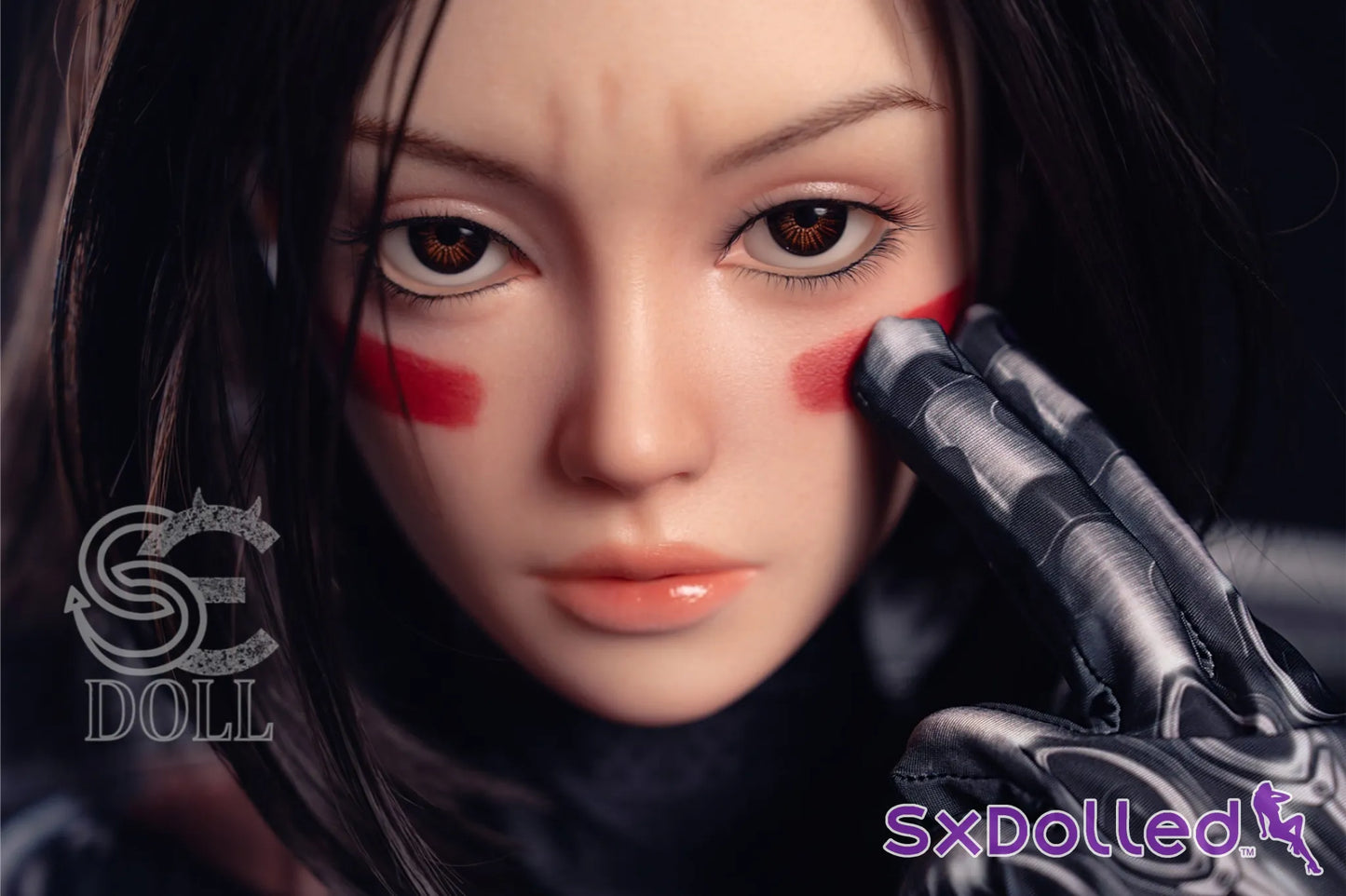 Lita.A (E-Cup) (161cm) | Angry Assassin Cosplay Sex Doll | SE Doll E-Cup / 161cm / Black Sex Doll