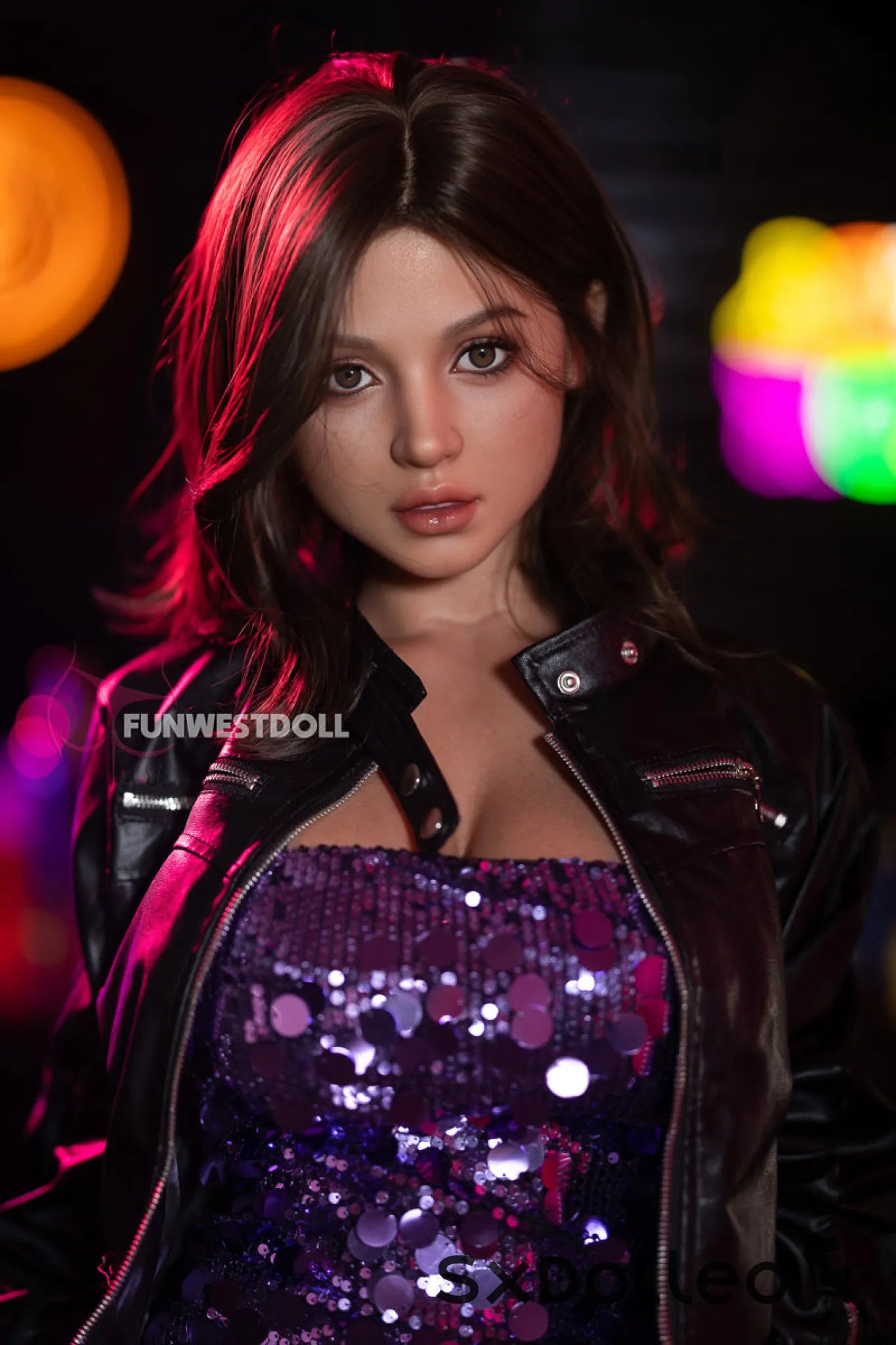 Lyra A (G-Cup) (157cm) | Tanned Latina Sex Doll | Funwest Doll G-Cup / 157cm / Brunette Sex Doll