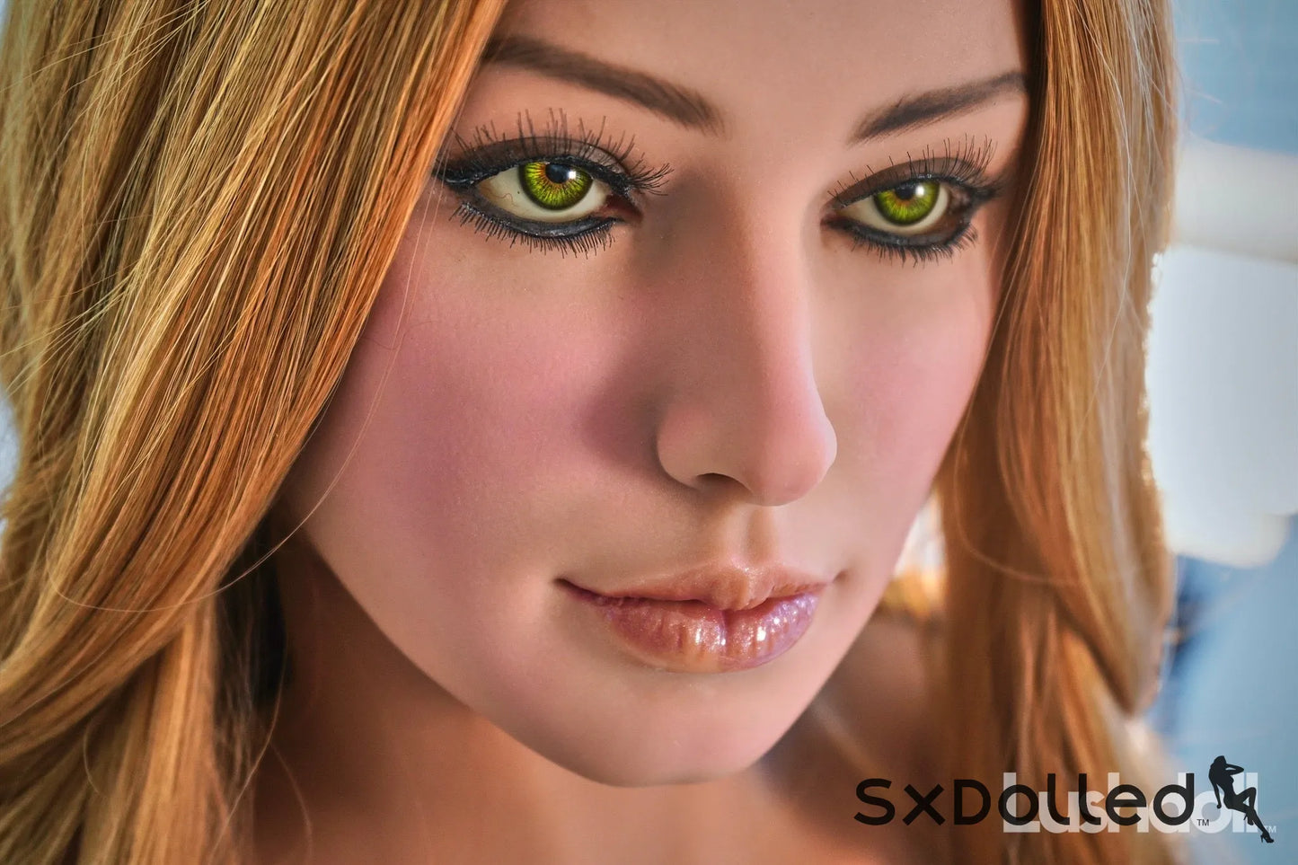 Maxine A (G Cup) (156cm) | Green Eyed BBW Sex Doll | Lushdoll G Cup / 156cm / Blonde Sex Doll