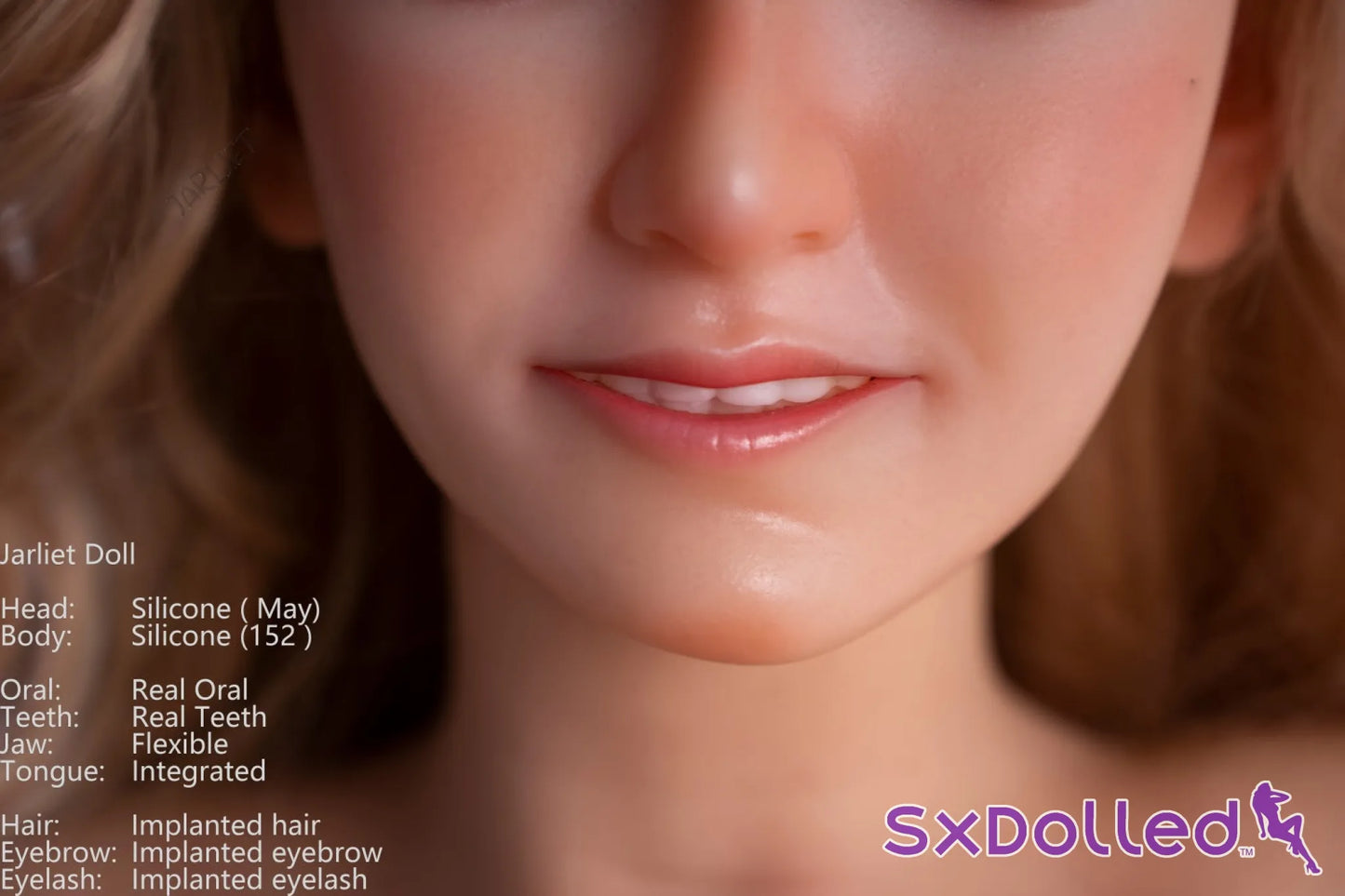 May B (H-Cup) (152cm) | Caucasian Happy Blonde Sex Doll | Jarliet H-Cup / 152cm / Blonde Sex Doll