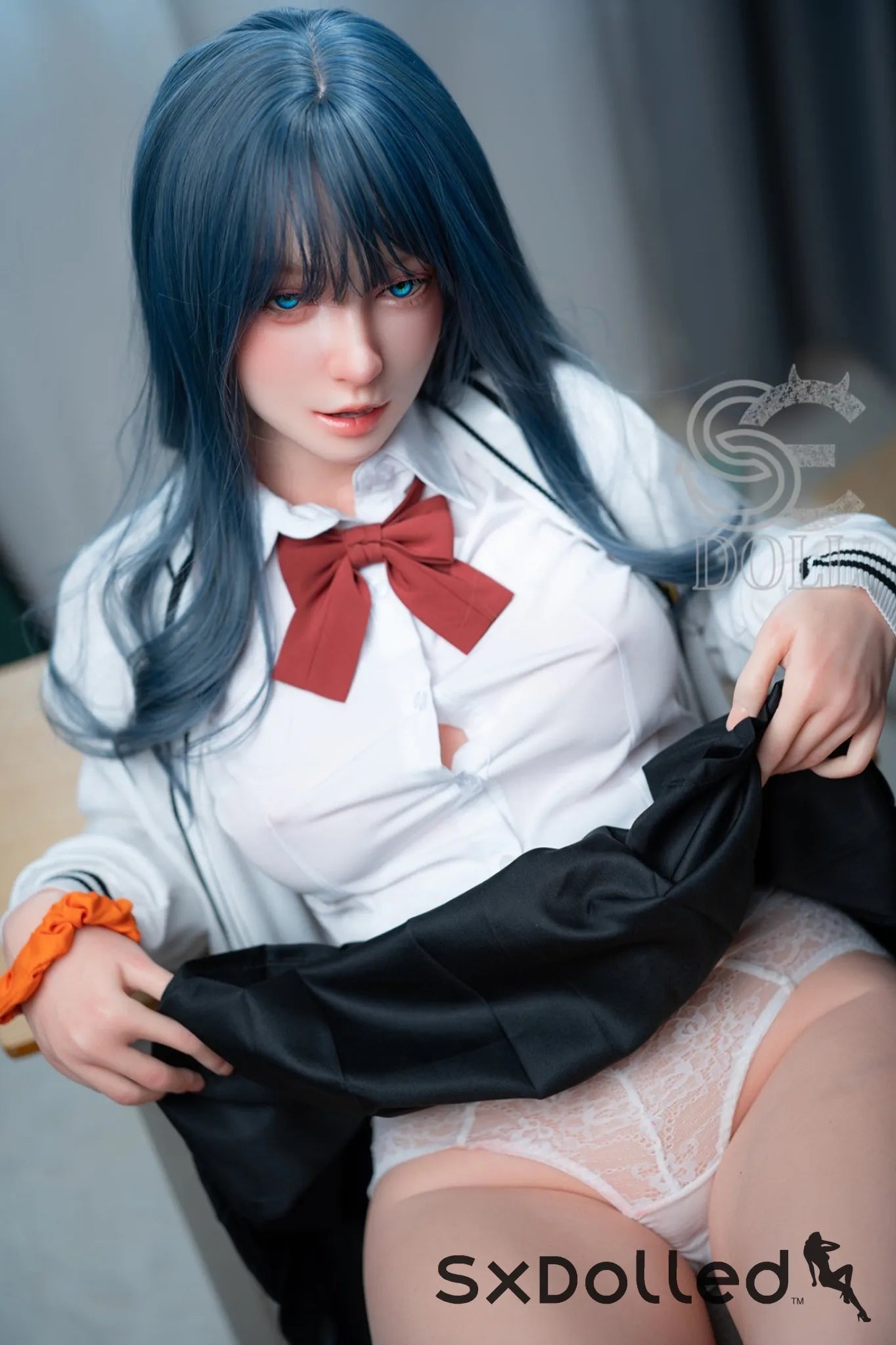Maya.A (C Cup) (160cm) | School Uniform Cosplay Sex Doll | SE Doll C Cup / 160cm / Blue Sex Doll