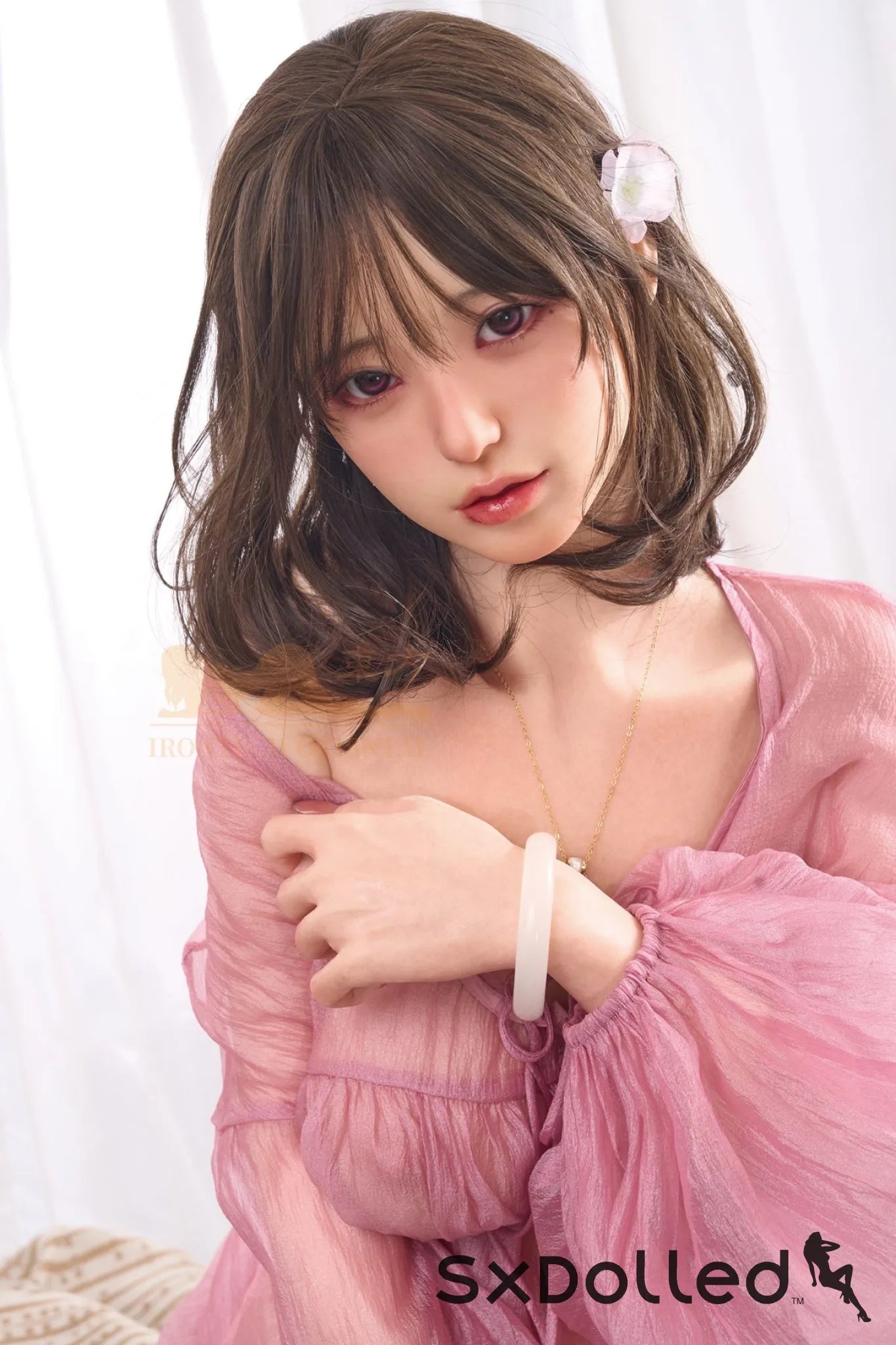 Miku A (E-Cup) (153cm) | Asian Curvy Thick Sex Doll | Irontech Doll E-Cup / 153cm / Brunette Sex Doll