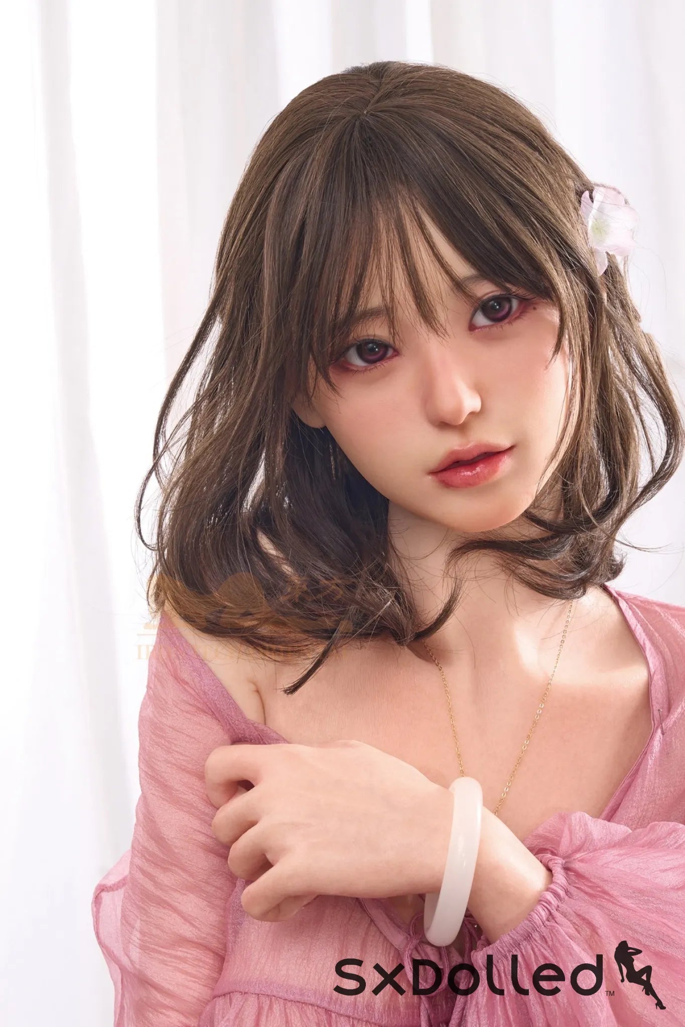 Miku A (E-Cup) (153cm) | Asian Curvy Thick Sex Doll | Irontech Doll E-Cup / 153cm / Brunette Sex Doll