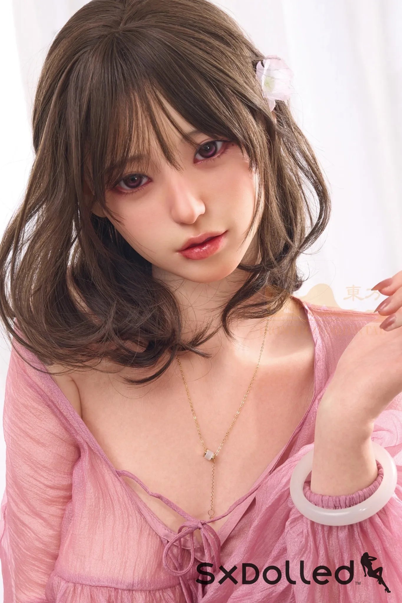 Miku A (E-Cup) (153cm) | Asian Curvy Thick Sex Doll | Irontech Doll E-Cup / 153cm / Brunette Sex Doll