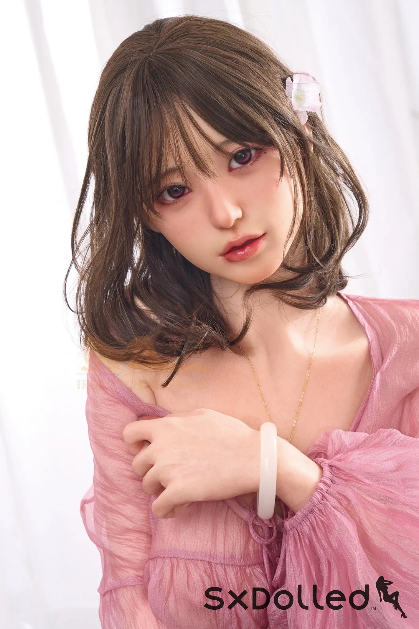 Miku A (E-Cup) (153cm) | Asian Curvy Thick Sex Doll | Irontech Doll E-Cup / 153cm / Brunette Sex Doll