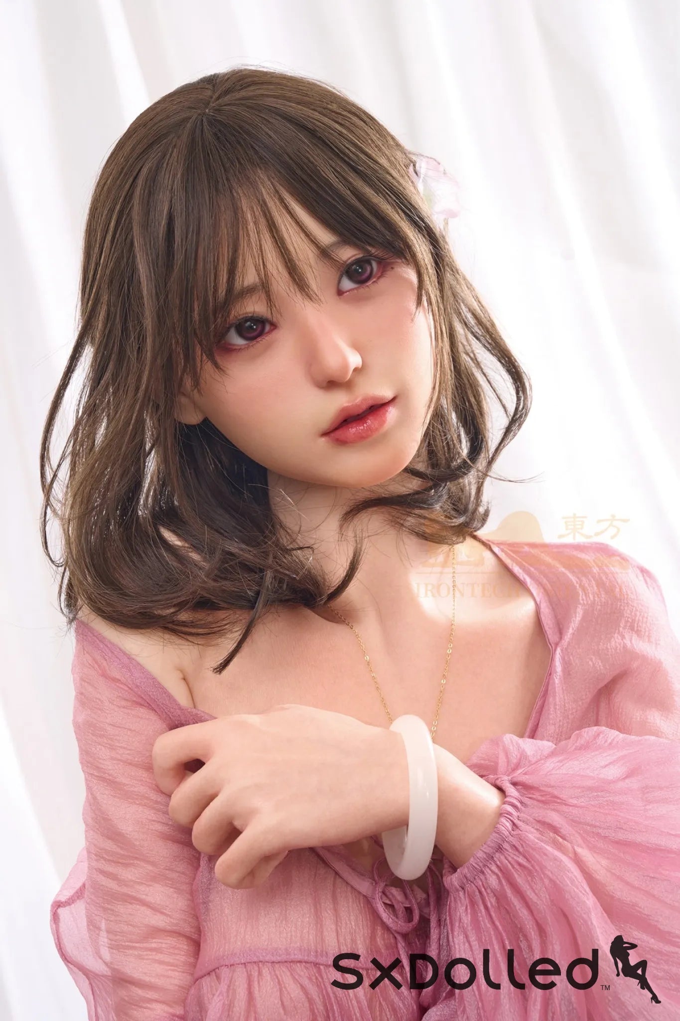 Miku A (E-Cup) (153cm) | Asian Curvy Thick Sex Doll | Irontech Doll E-Cup / 153cm / Brunette Sex Doll