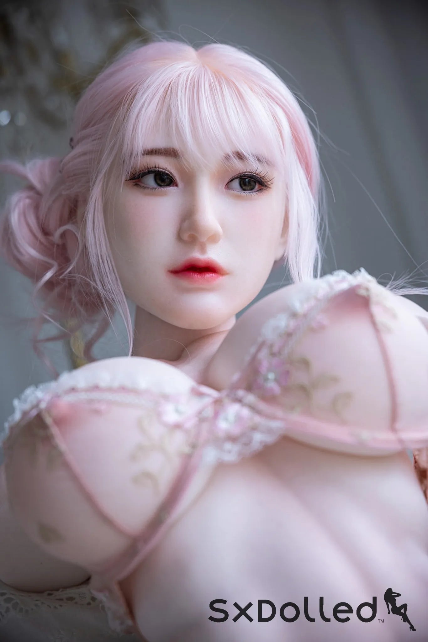 Mio A (G-Cup) (85cm) | Pale Thick Asian Sex Doll Torso | Starpery G-Cup / 85cm / Pink Sex Doll Torso