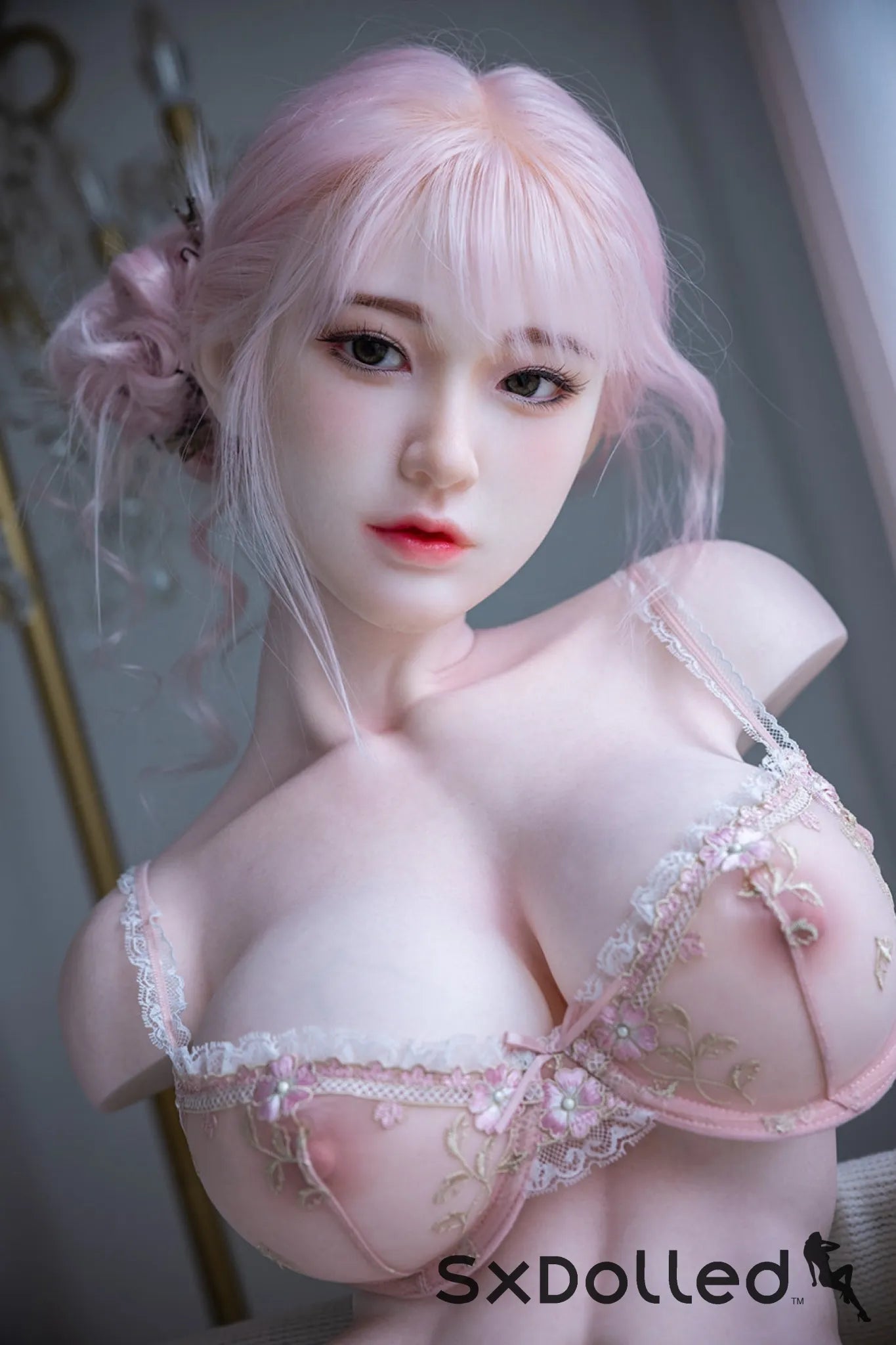Mio A (G-Cup) (85cm) | Pale Thick Asian Sex Doll Torso | Starpery G-Cup / 85cm / Pink Sex Doll Torso