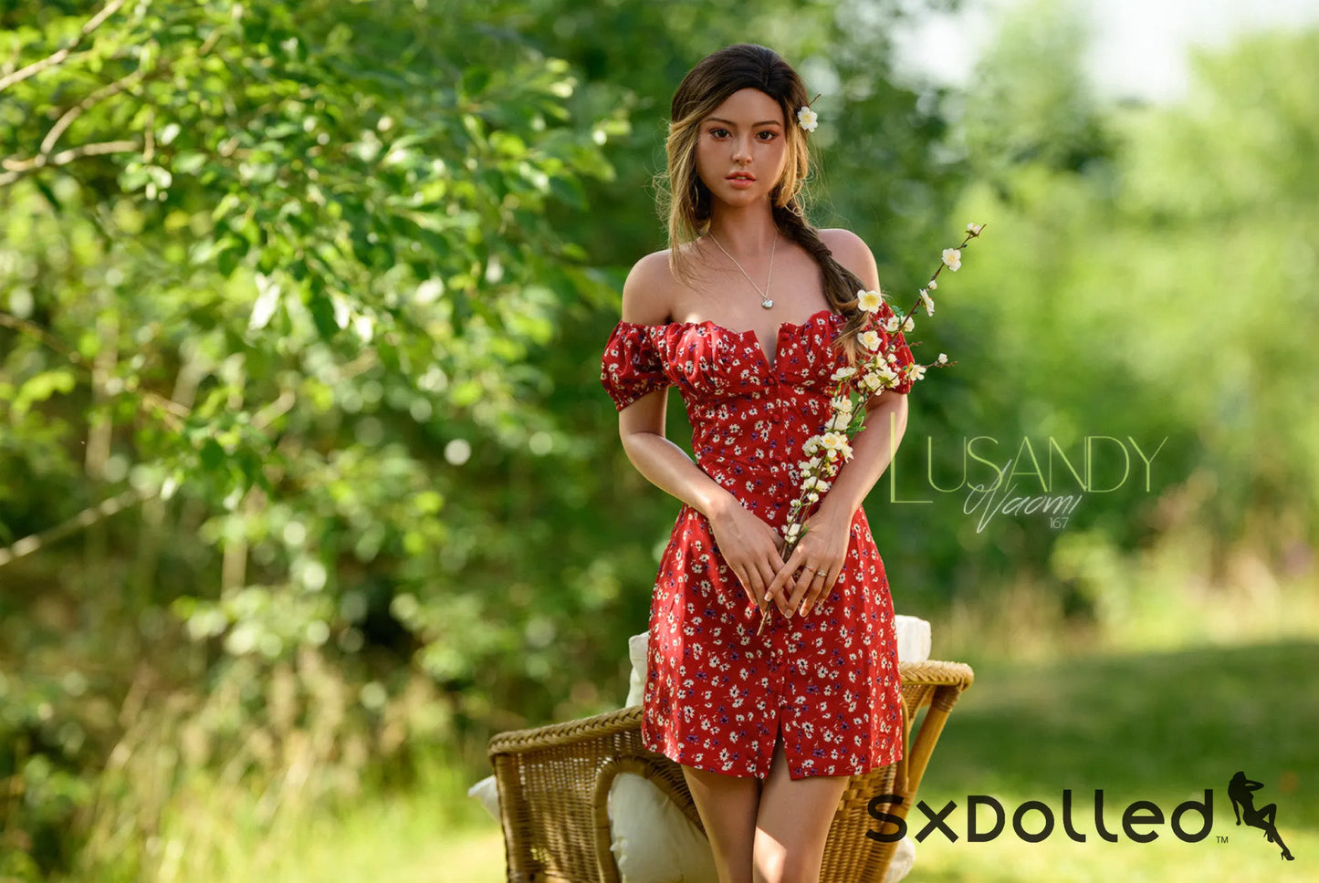 Naomi B (B-Cup) (167cm) | Tan Brunette Latina Sex Doll | Lusandy B-Cup / 167cm / Brunette Sex Doll