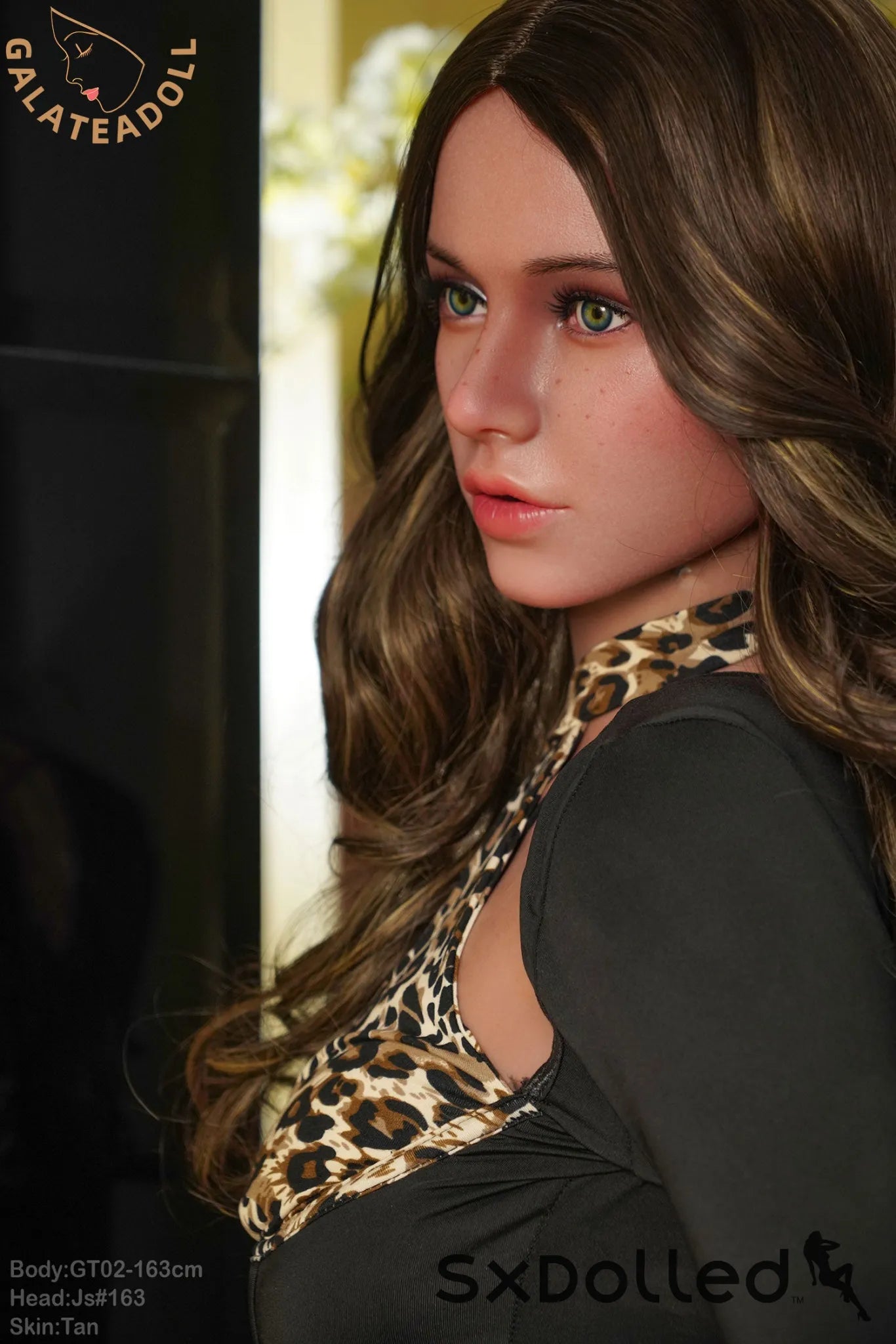 Nia A (G-Cup) (163cm) | Latina Sex Doll with Freckles | Galatea Doll G-Cup / 163cm / Brunette Sex Doll
