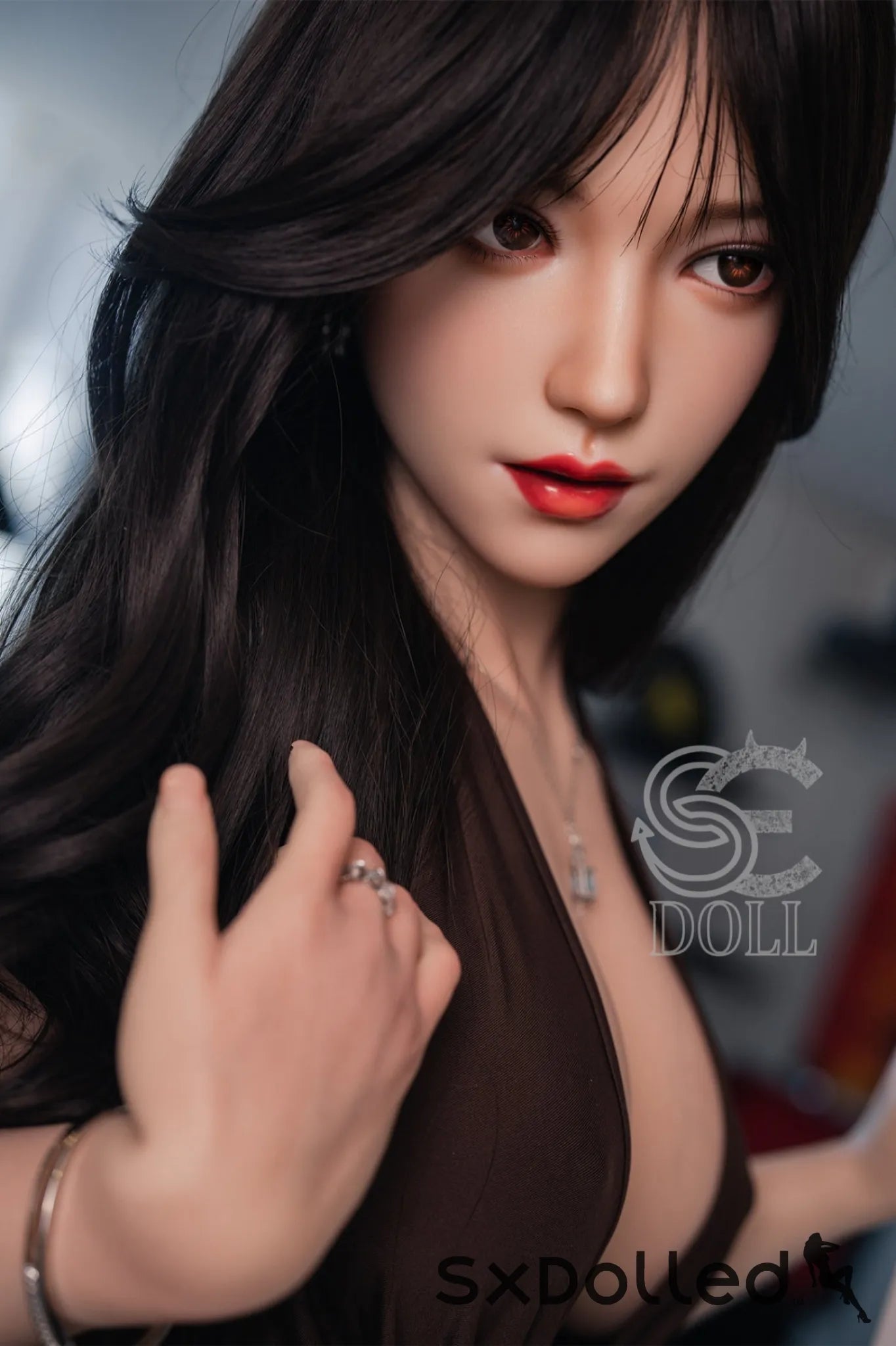 Queena.A (C Cup) (165cm) | Stunning Asian Sex Doll | SE Doll C Cup / 165cm / Brunette Sex Doll