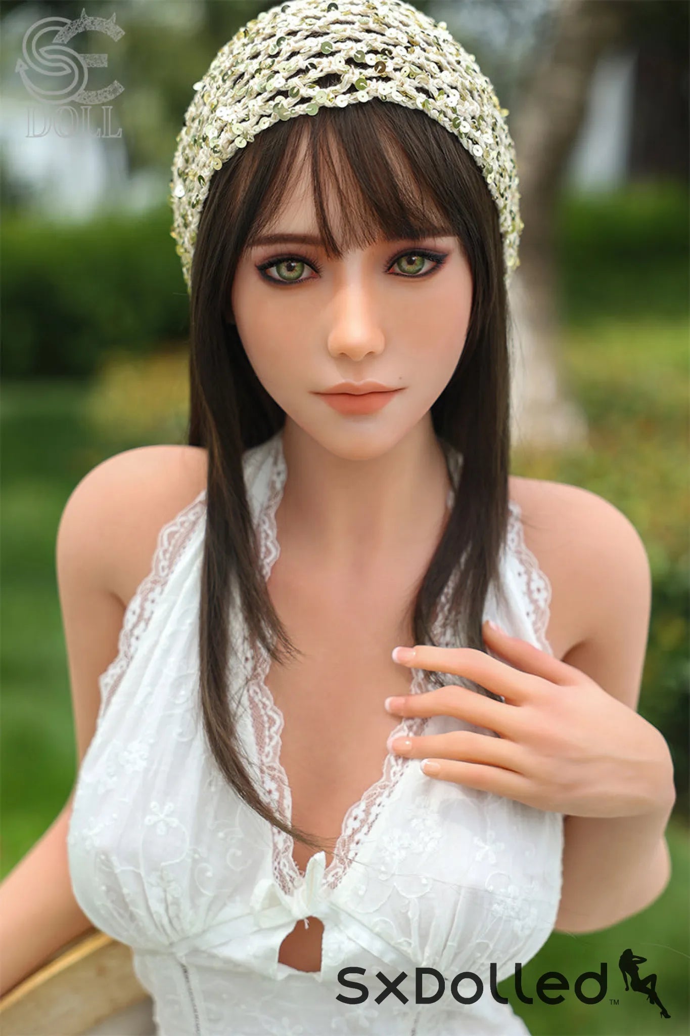Queena.F (C Cup) (160cm) | Brunette Caucasian Sex Doll | SE Doll C Cup / 160cm / Brunette Sex Doll