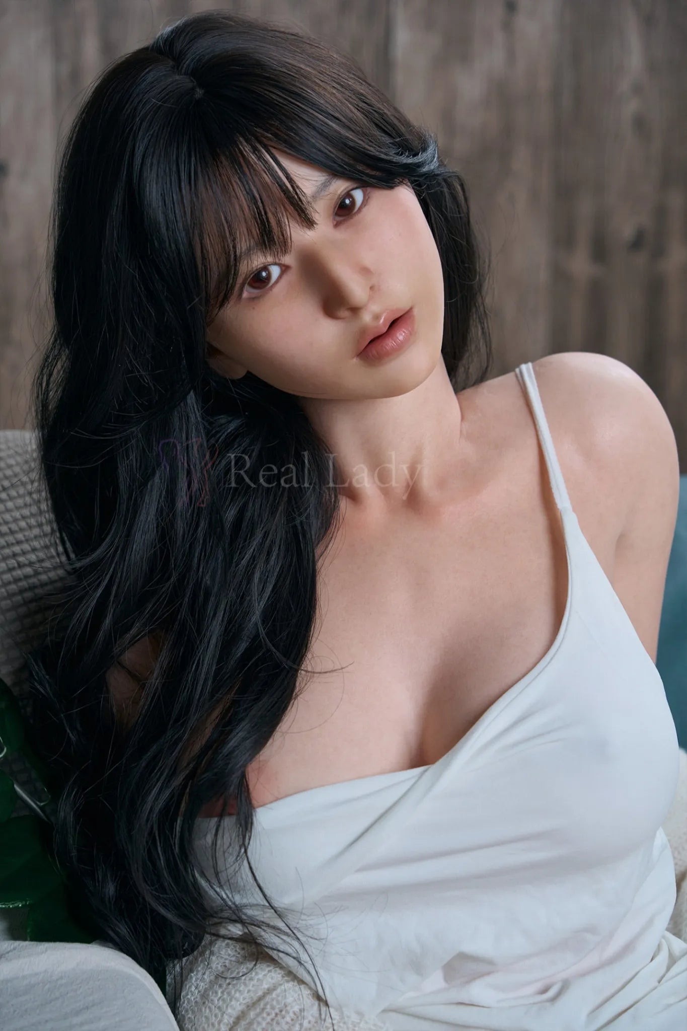 Samira A (H-Cup) (150cm) | Asian Black Hair Sex Doll | Real Lady H-Cup / 150cm / Black Sex Doll