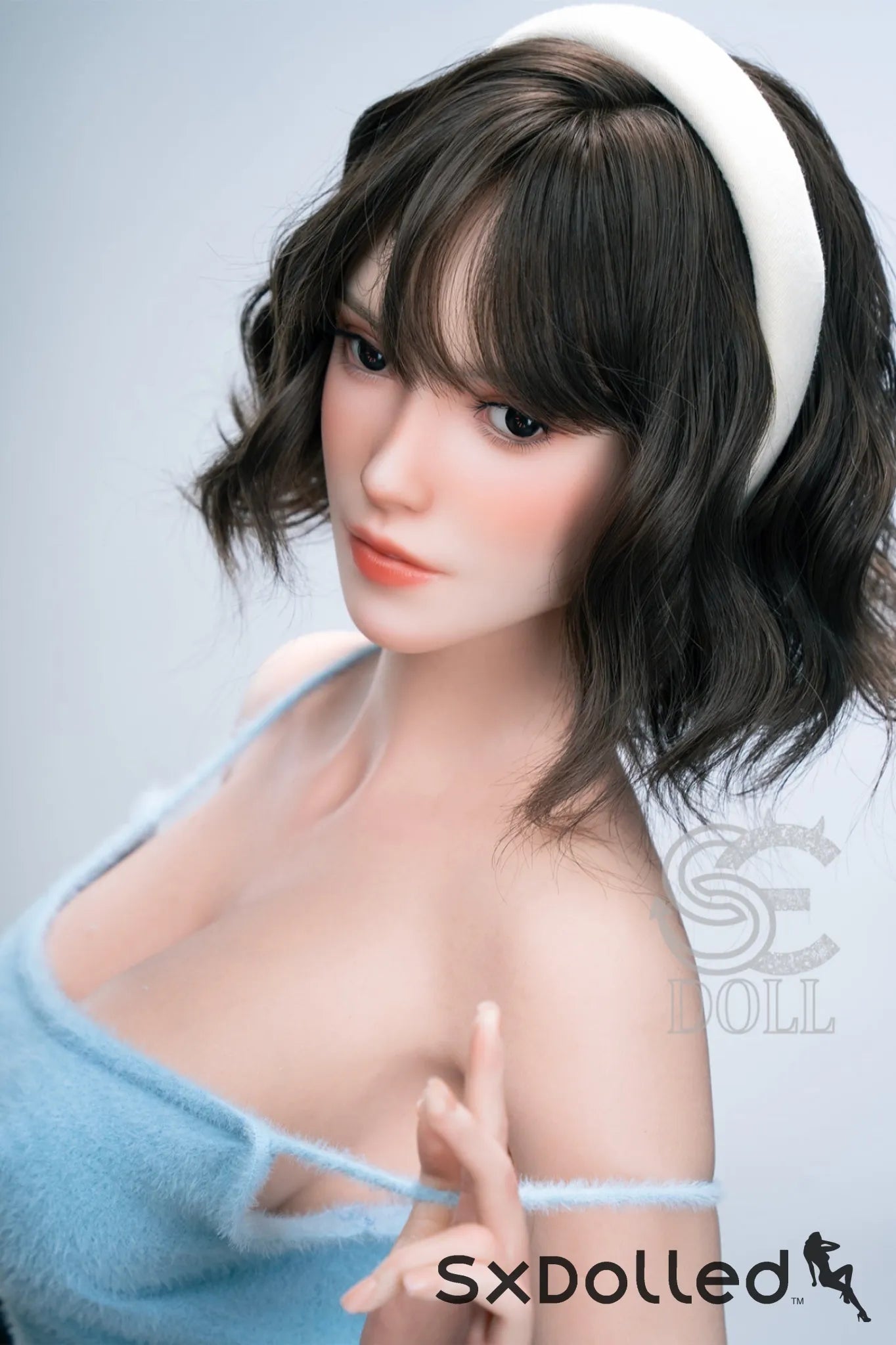 Sylvia.A (C Cup) (161cm) | Short Brunette Hair Sex Doll | SE Doll C Cup / 161cm / Brunette Sex Doll