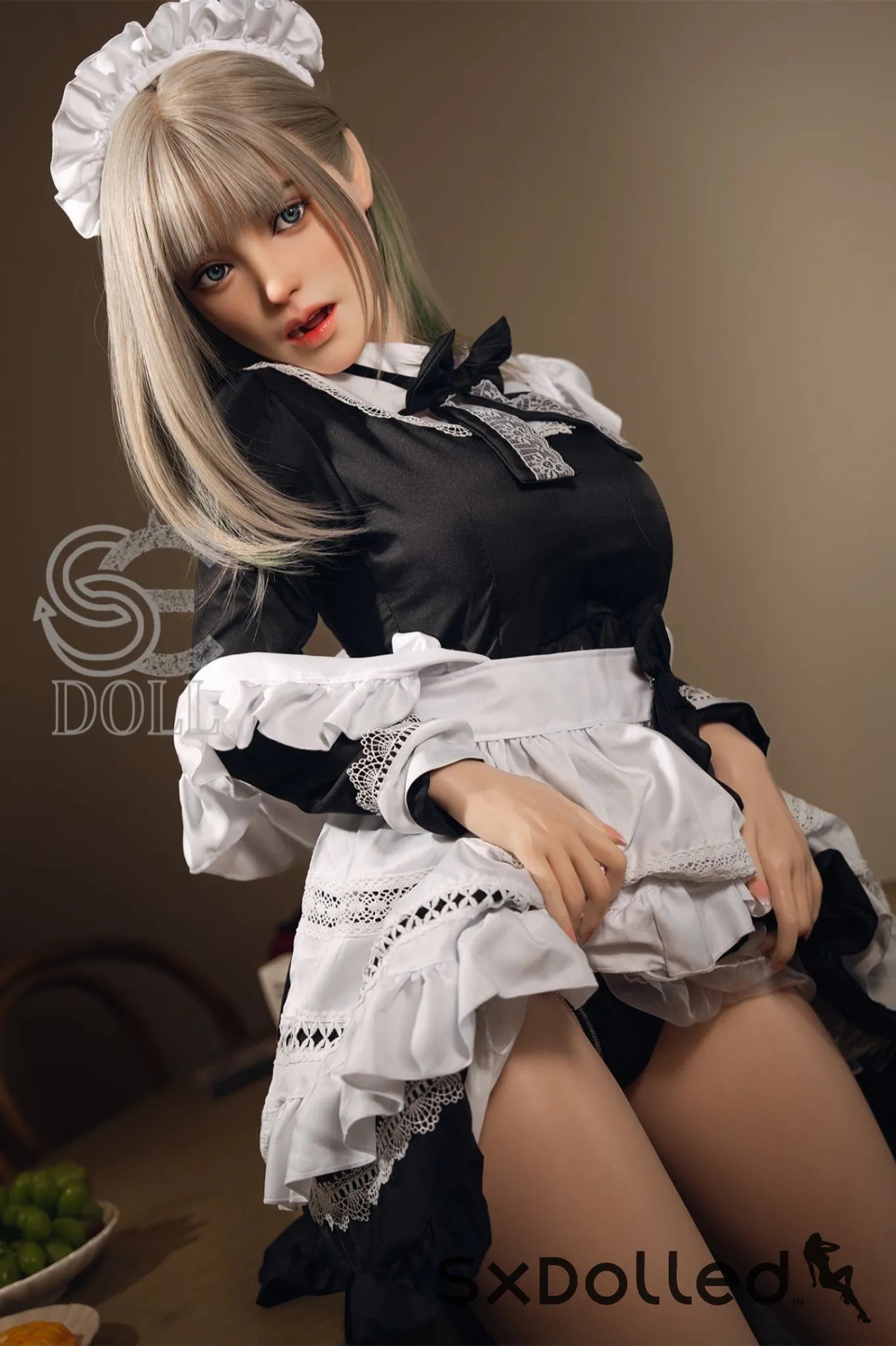 Vicky.H (E Cup) (161cm) | Blonde Maid Cosplay Sex Doll | SE Doll E Cup / 161cm / Blonde Sex Doll