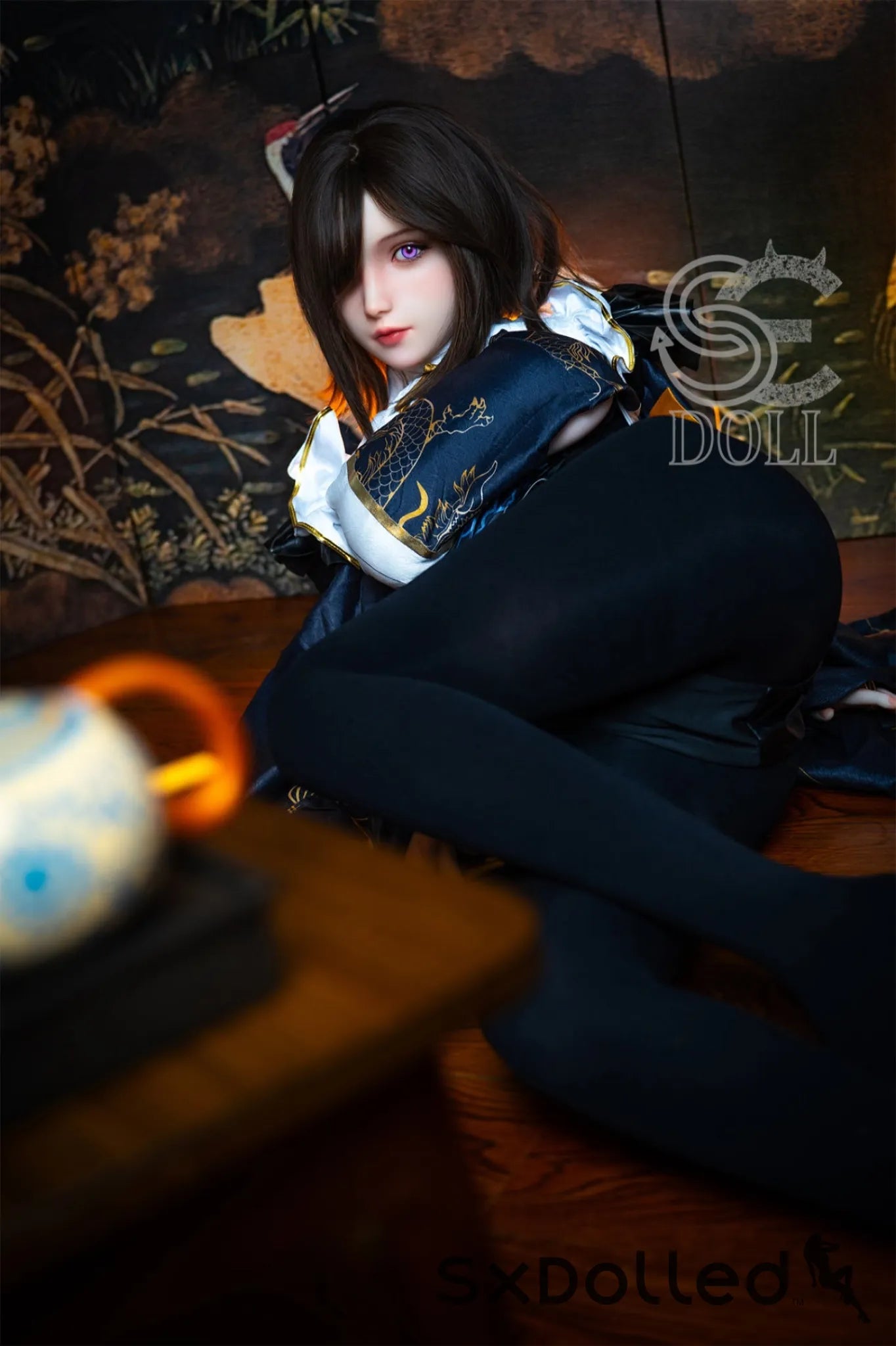 Yukki.I A (D Cup) (155cm) | Caucasian Purple Eyed Sex Doll | SE Doll D Cup / 155cm / Brunette Sex Doll