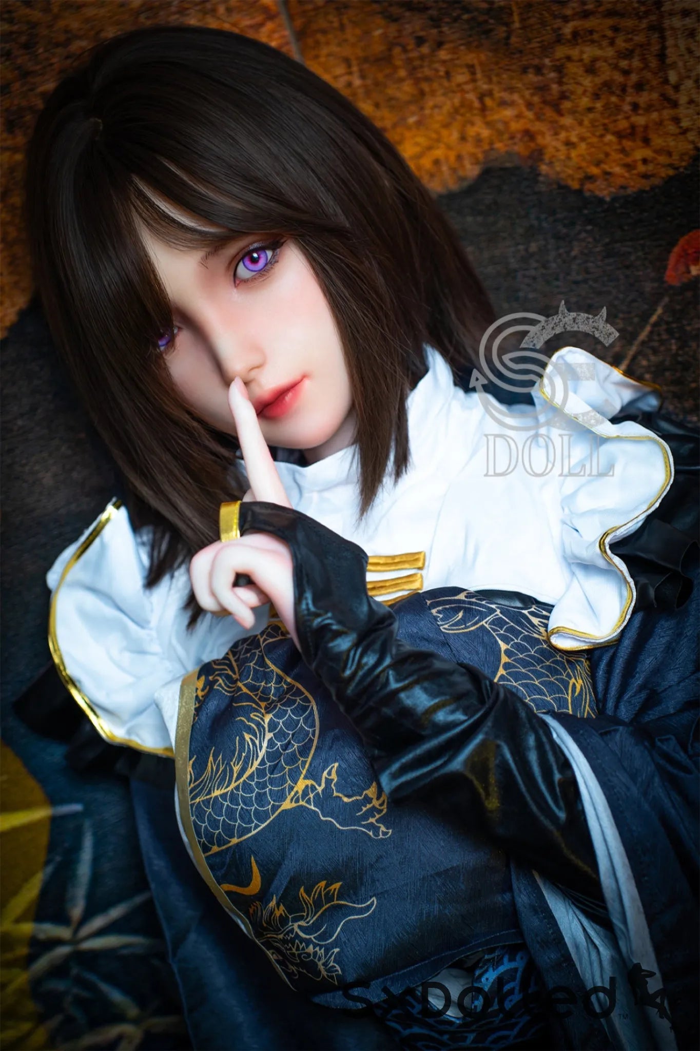 Yukki.I A (D Cup) (155cm) | Caucasian Purple Eyed Sex Doll | SE Doll D Cup / 155cm / Brunette Sex Doll