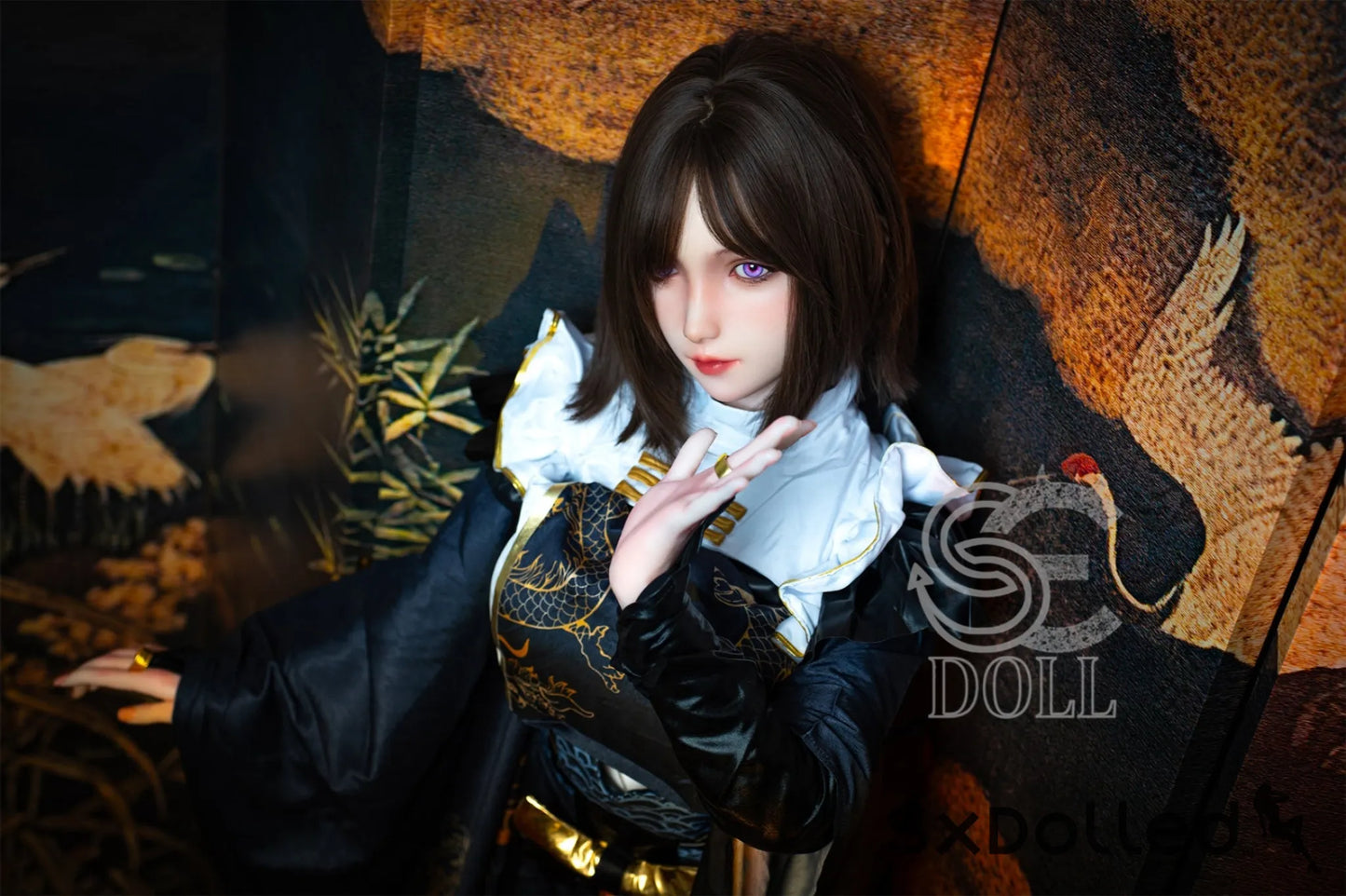 Yukki.I A (D Cup) (155cm) | Caucasian Purple Eyed Sex Doll | SE Doll D Cup / 155cm / Brunette Sex Doll