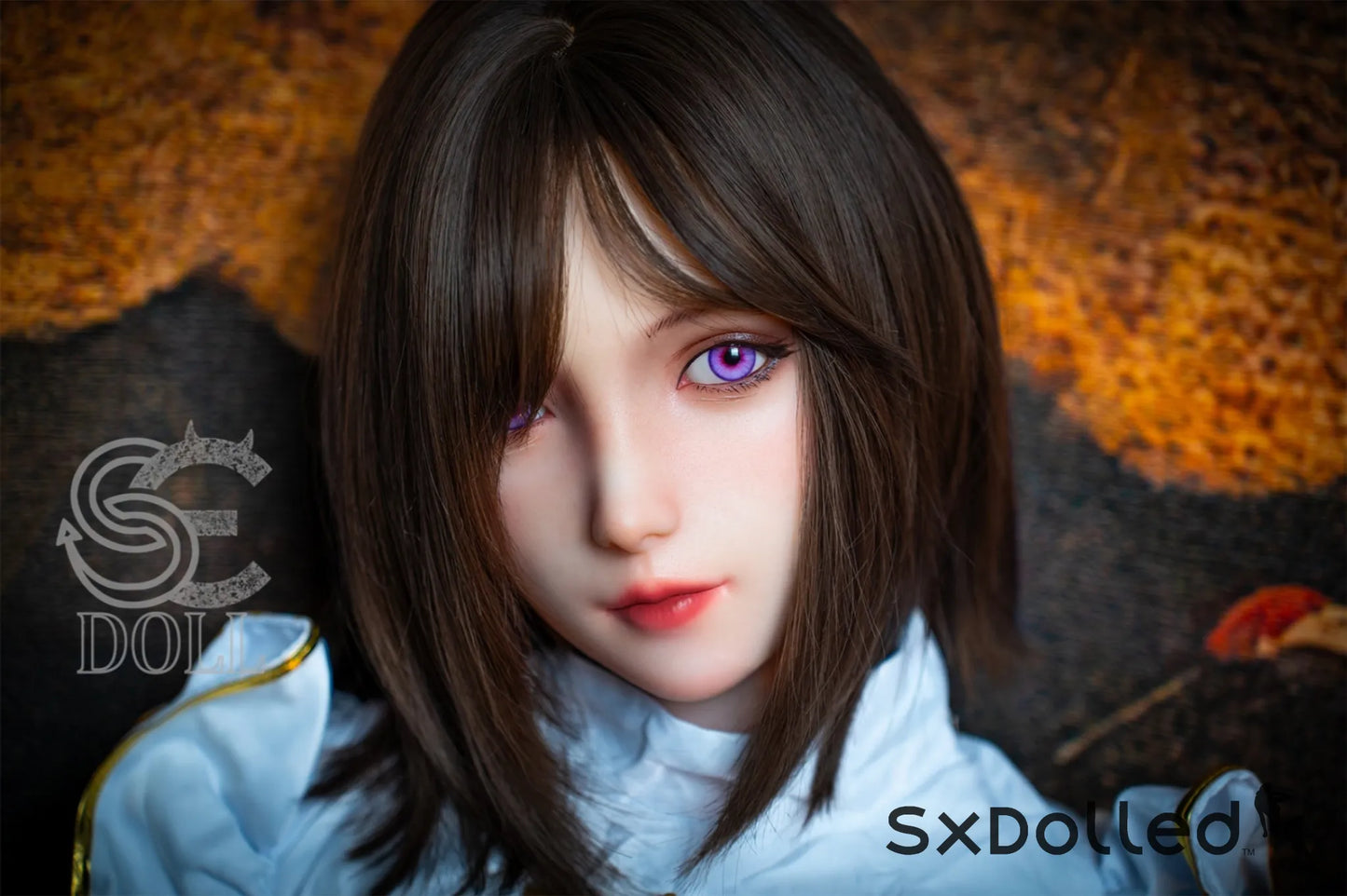 Yukki.I A (D Cup) (155cm) | Caucasian Purple Eyed Sex Doll | SE Doll D Cup / 155cm / Brunette Sex Doll