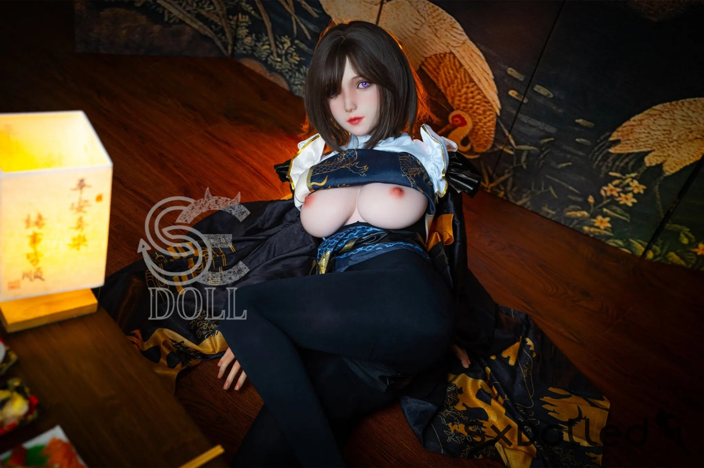 Yukki.I A (D Cup) (155cm) | Caucasian Purple Eyed Sex Doll | SE Doll D Cup / 155cm / Brunette Sex Doll