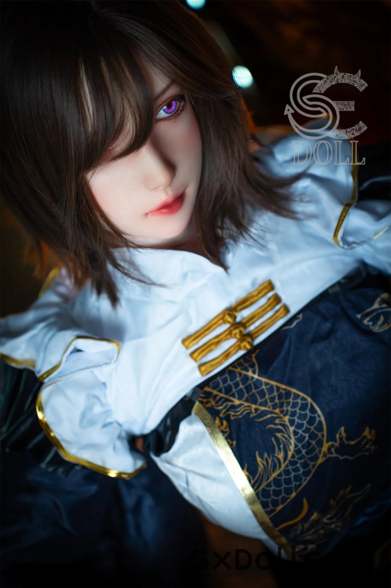 Yukki.I A (D Cup) (155cm) | Caucasian Purple Eyed Sex Doll | SE Doll D Cup / 155cm / Brunette Sex Doll