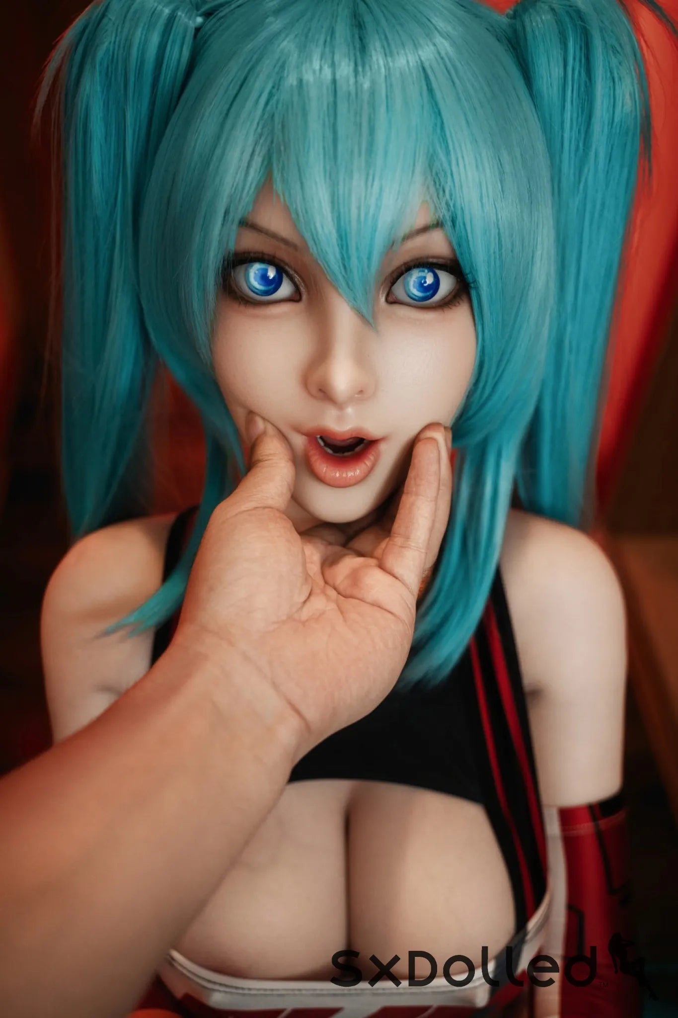 Zorienne (F-Cup) (158cm) | Blue Hair Pear Sex Doll | Orangein Doll F-Cup / 158cm / Blue Sex Doll