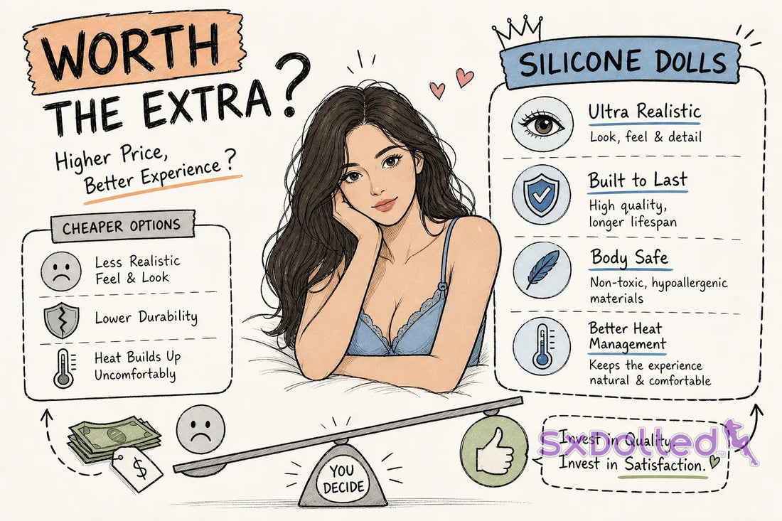 Are Silicone Sex Dolls Worth the Higher Price Tag?