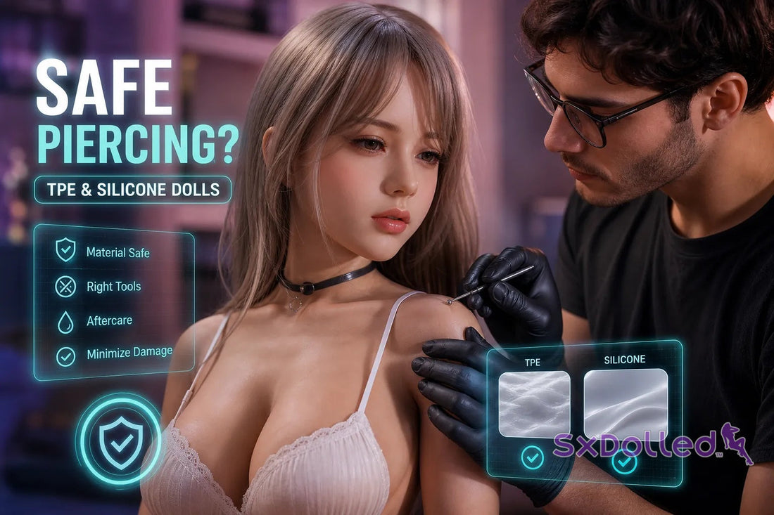 Can You Safely Pierce a TPE or Silicone Sex Doll?