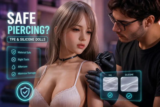 Can You Safely Pierce a TPE or Silicone Sex Doll?