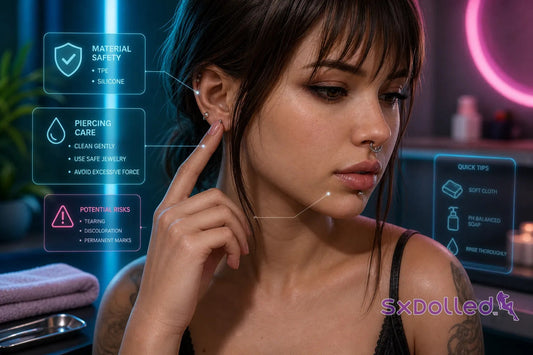 How Piercings Really Affect TPE and Silicone Sex Dolls