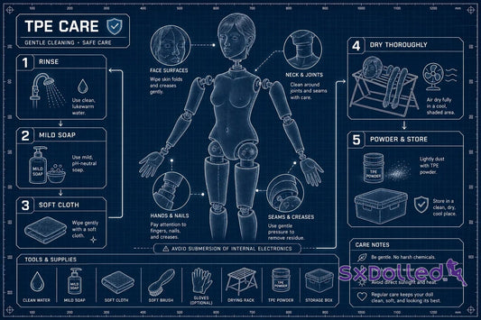 How to clean a TPE doll safely: a step-by-step guide